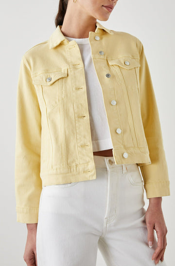 MULHOLLAND JACKET LEMON DROP - FRONT 