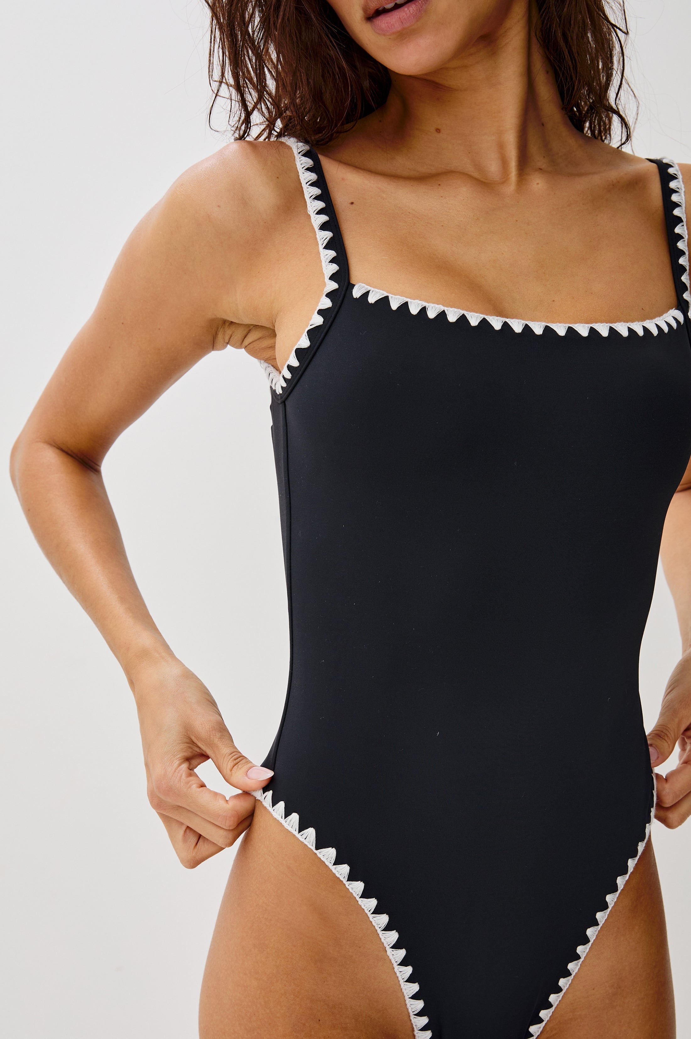 RAILS X LSPACE NADIA ONE PIECE SWIMSUIT - BLACK – Rails UK