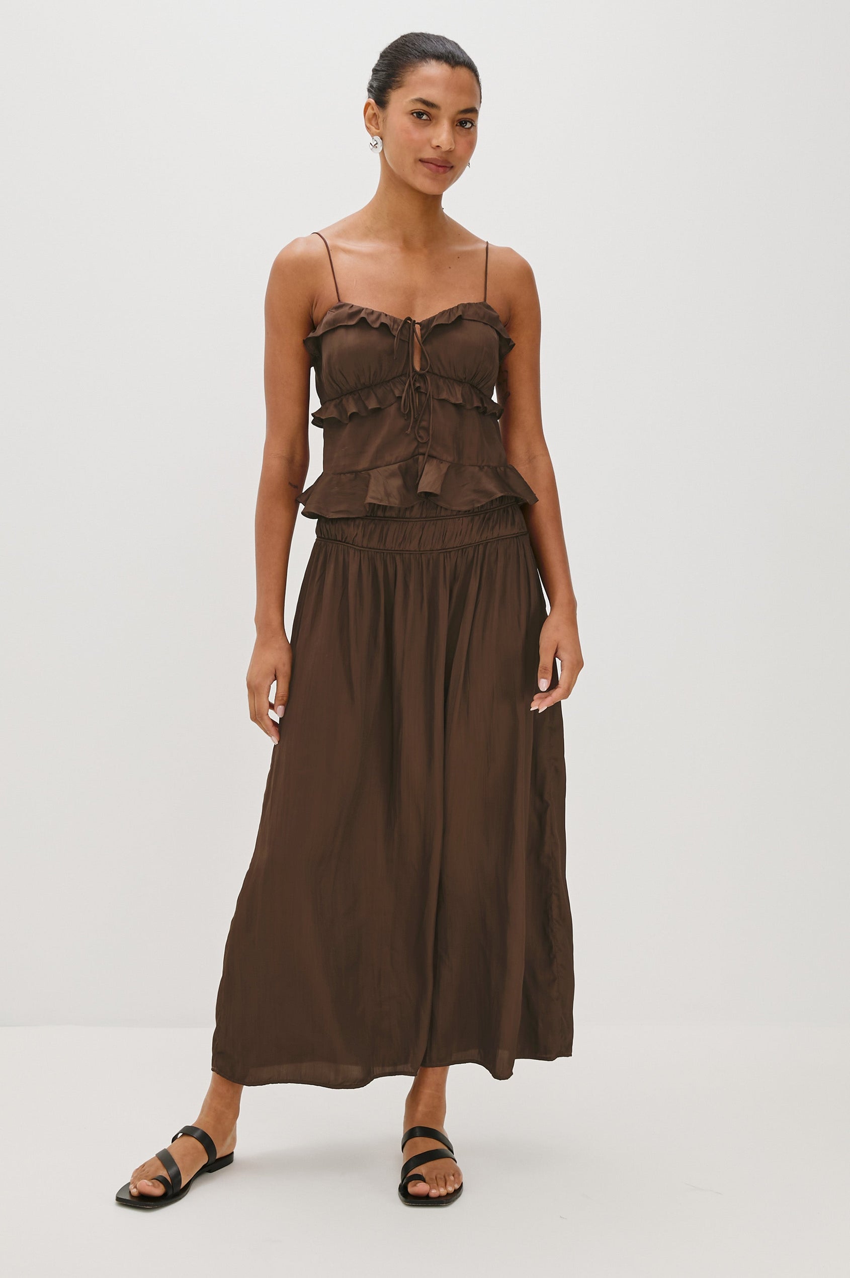 ORTONA TOP - ESPRESSO