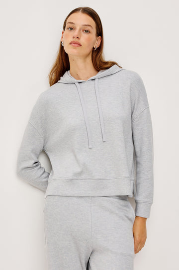 NICO SWEATSHIRT - HEATHER GREY BRUSHED