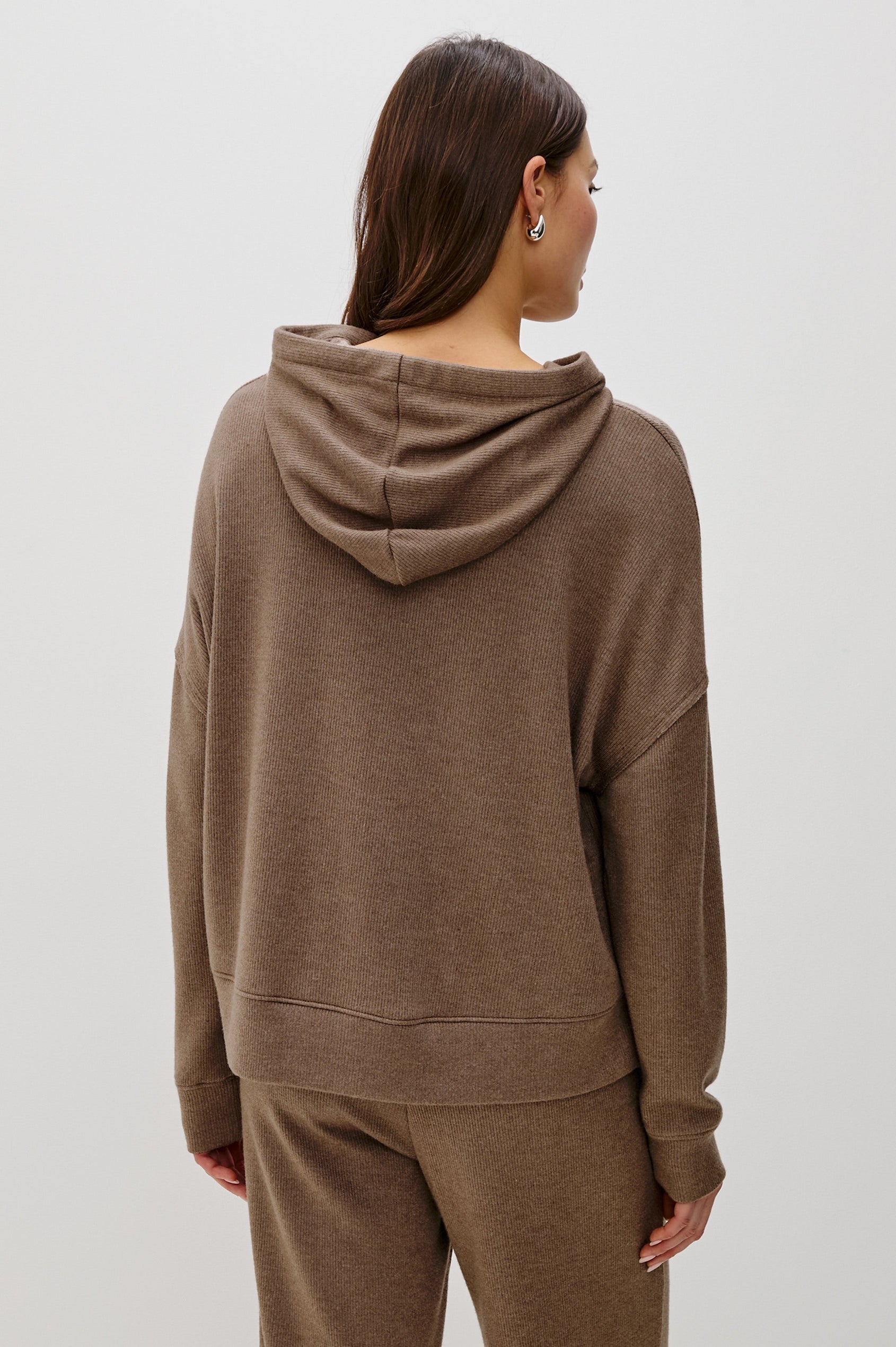 NICO SWEATSHIRT - HEATHER LATTE