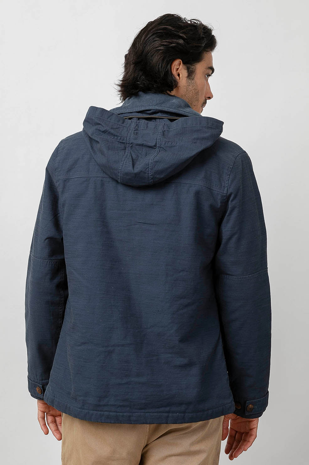 Niro Navy Jacket - back