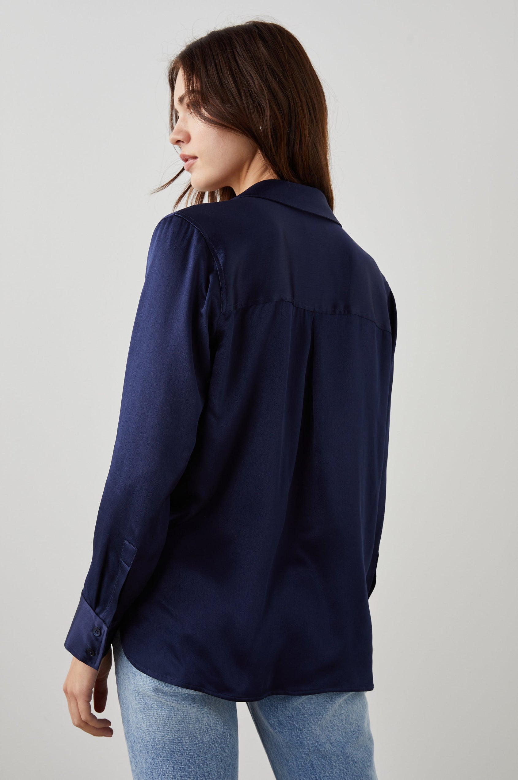 NISSA TOP NAVY - BACK
