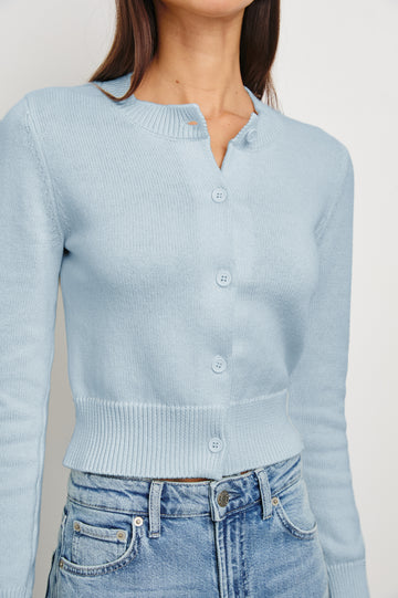 NORAH CARDIGAN - SKY