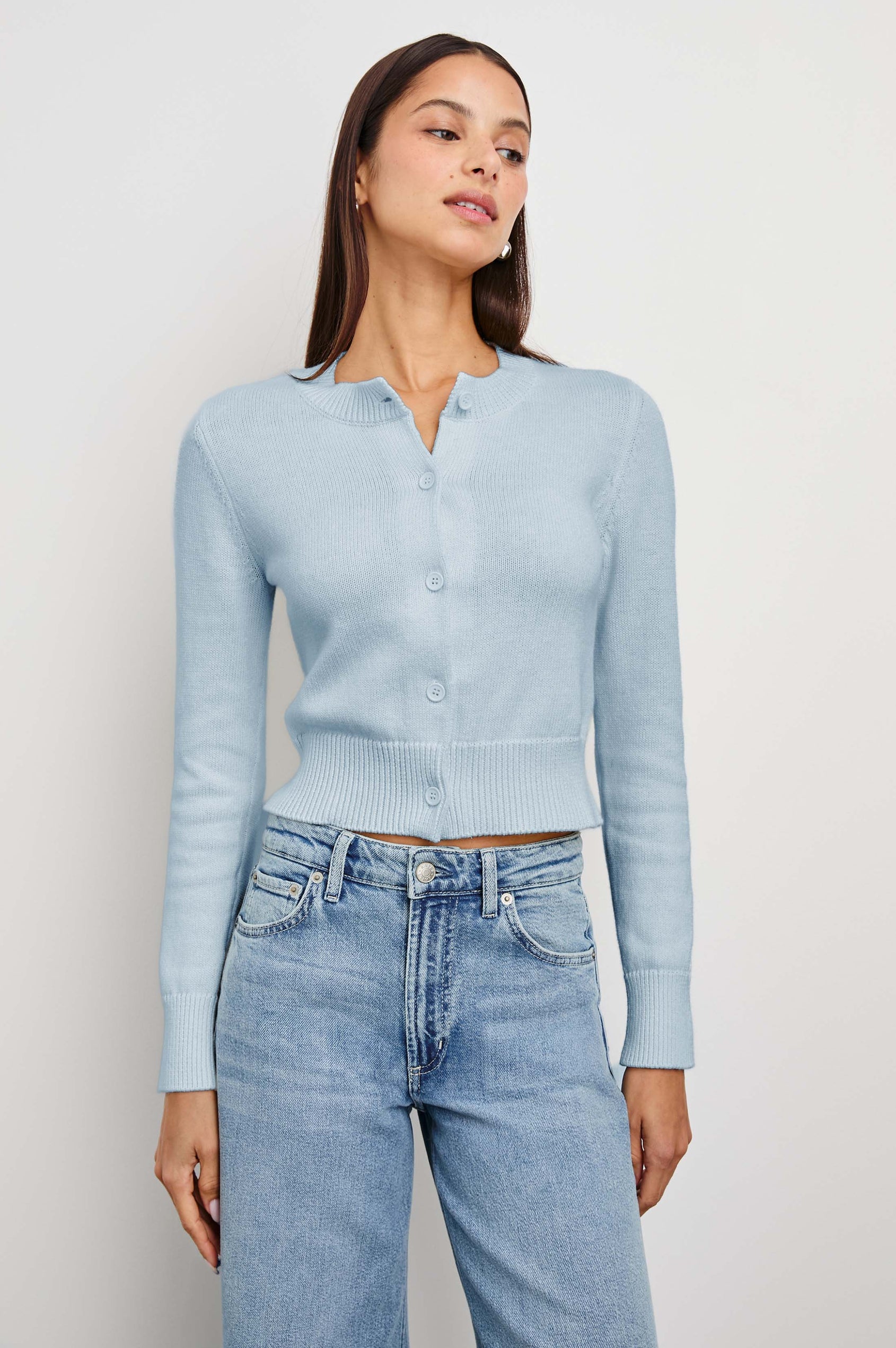 NORAH CARDIGAN - SKY