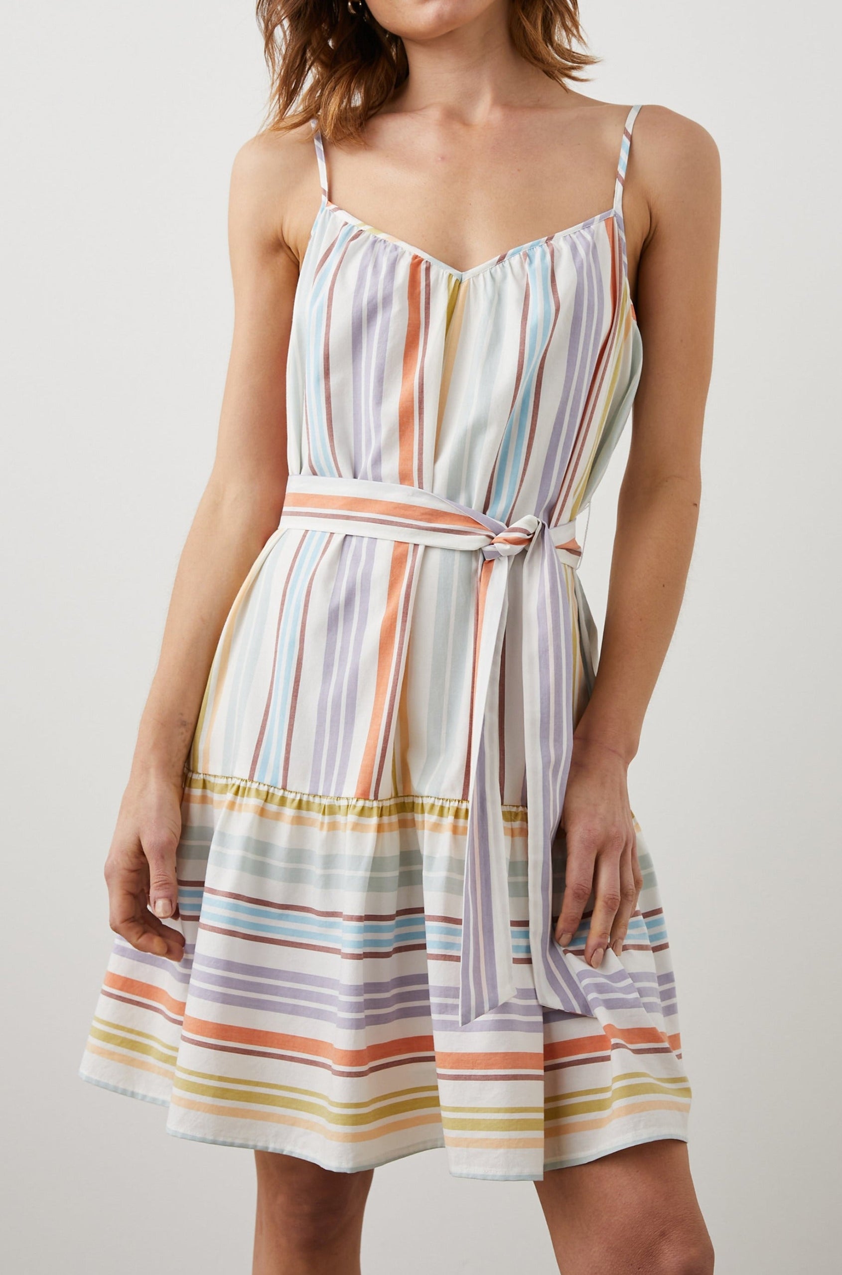 NYAH DRESS OASIS STRIPE - FRONT