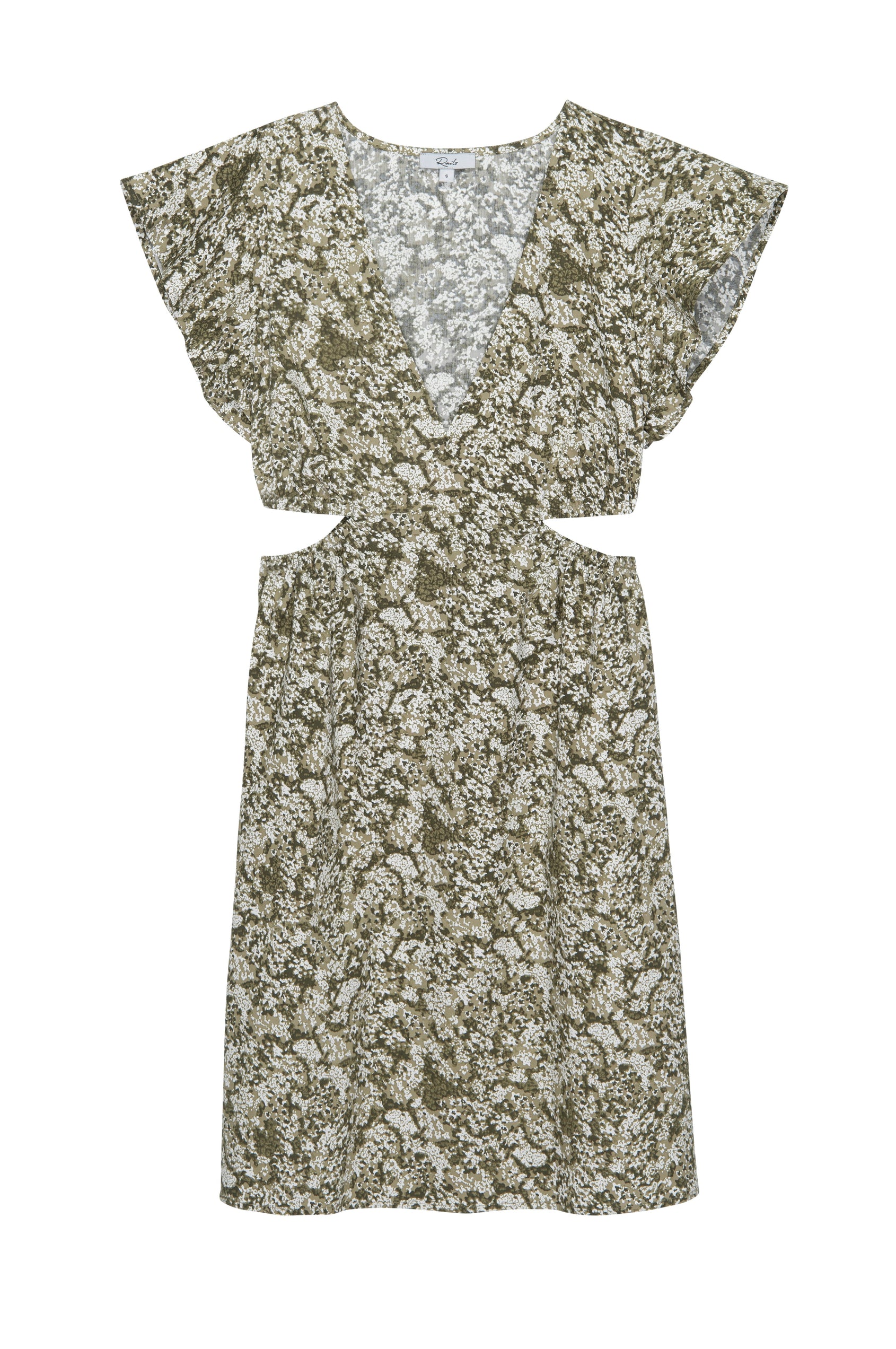 NYLA DRESS - OLIVE VINE