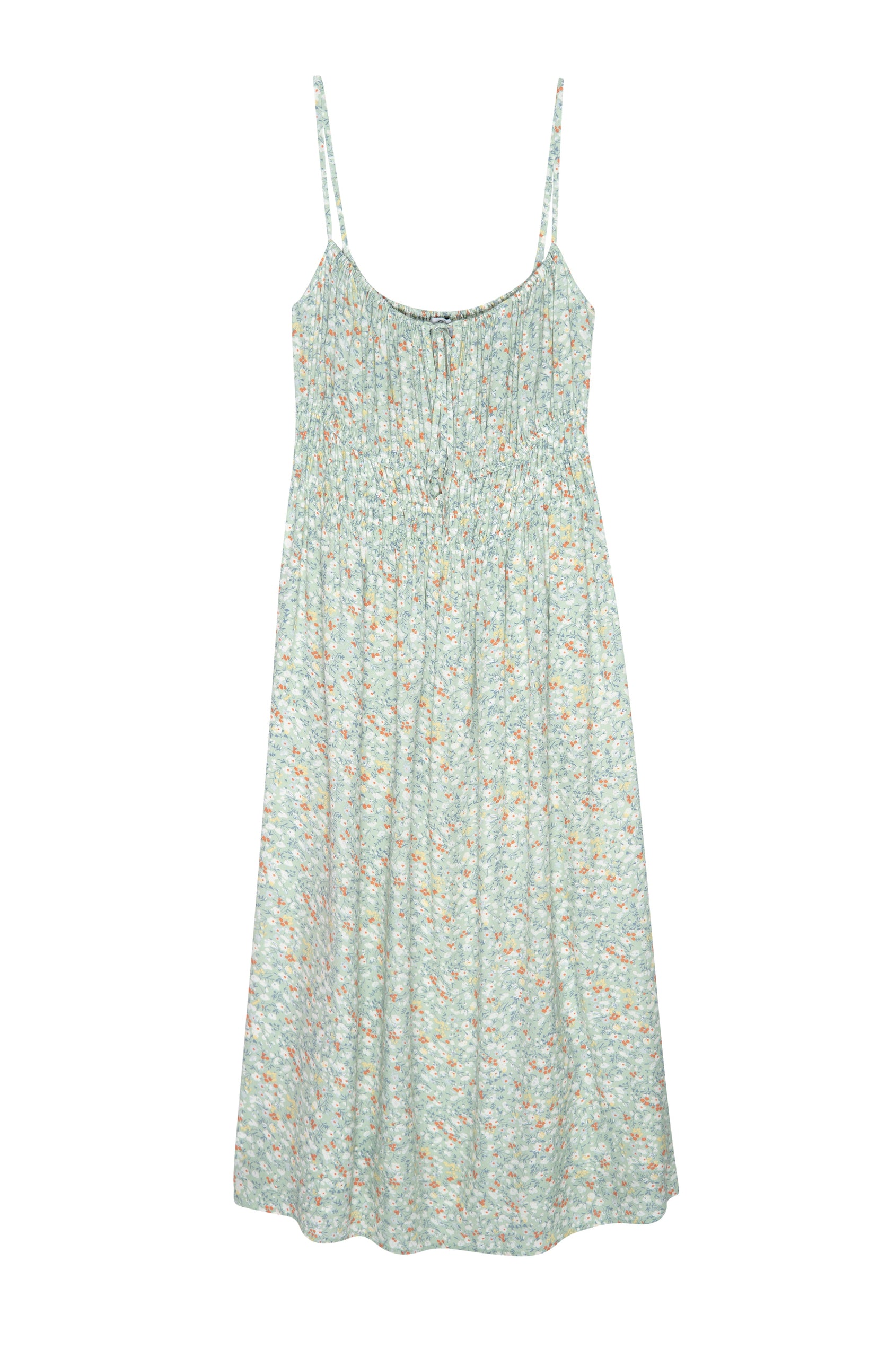 OCTAVIA DRESS - GREEN SUMMER MEADOW