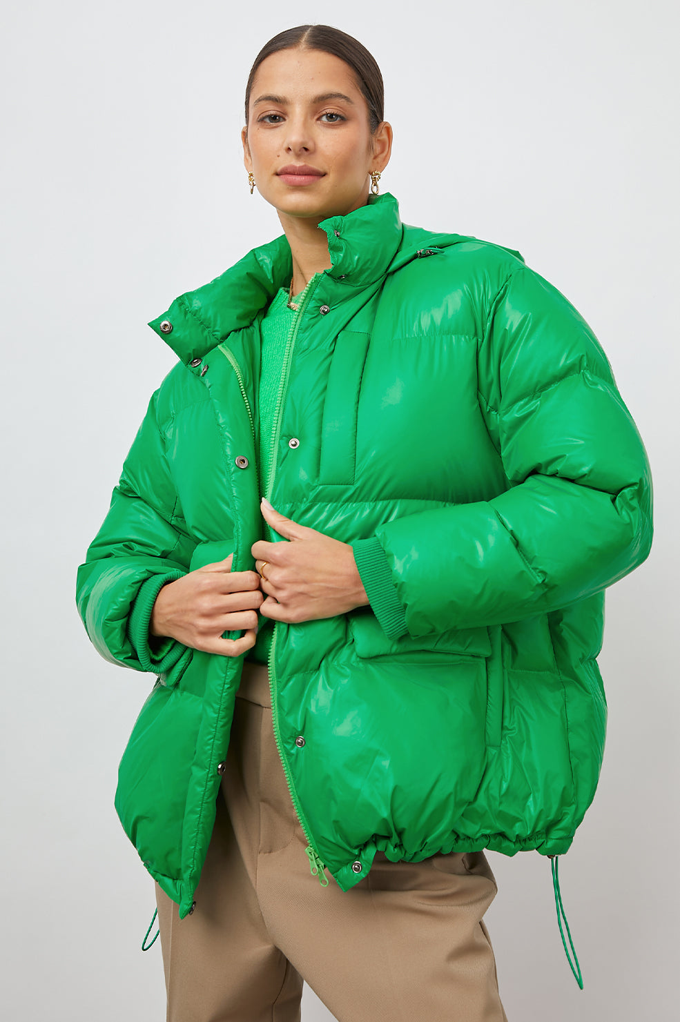 PACEY SHAMROCK JACKET- FRONT