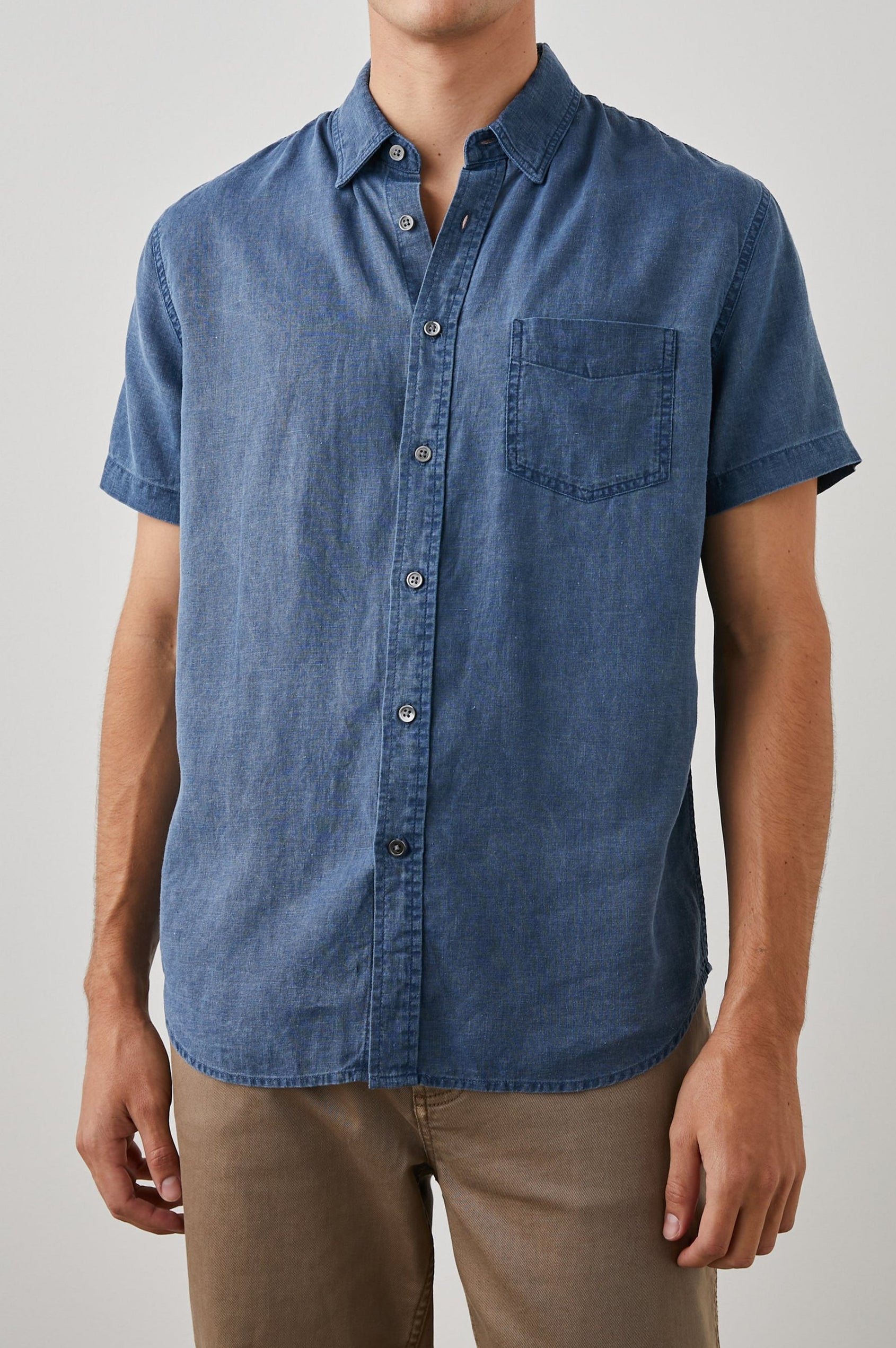 PAROS SHIRT LAPIS - FRONT