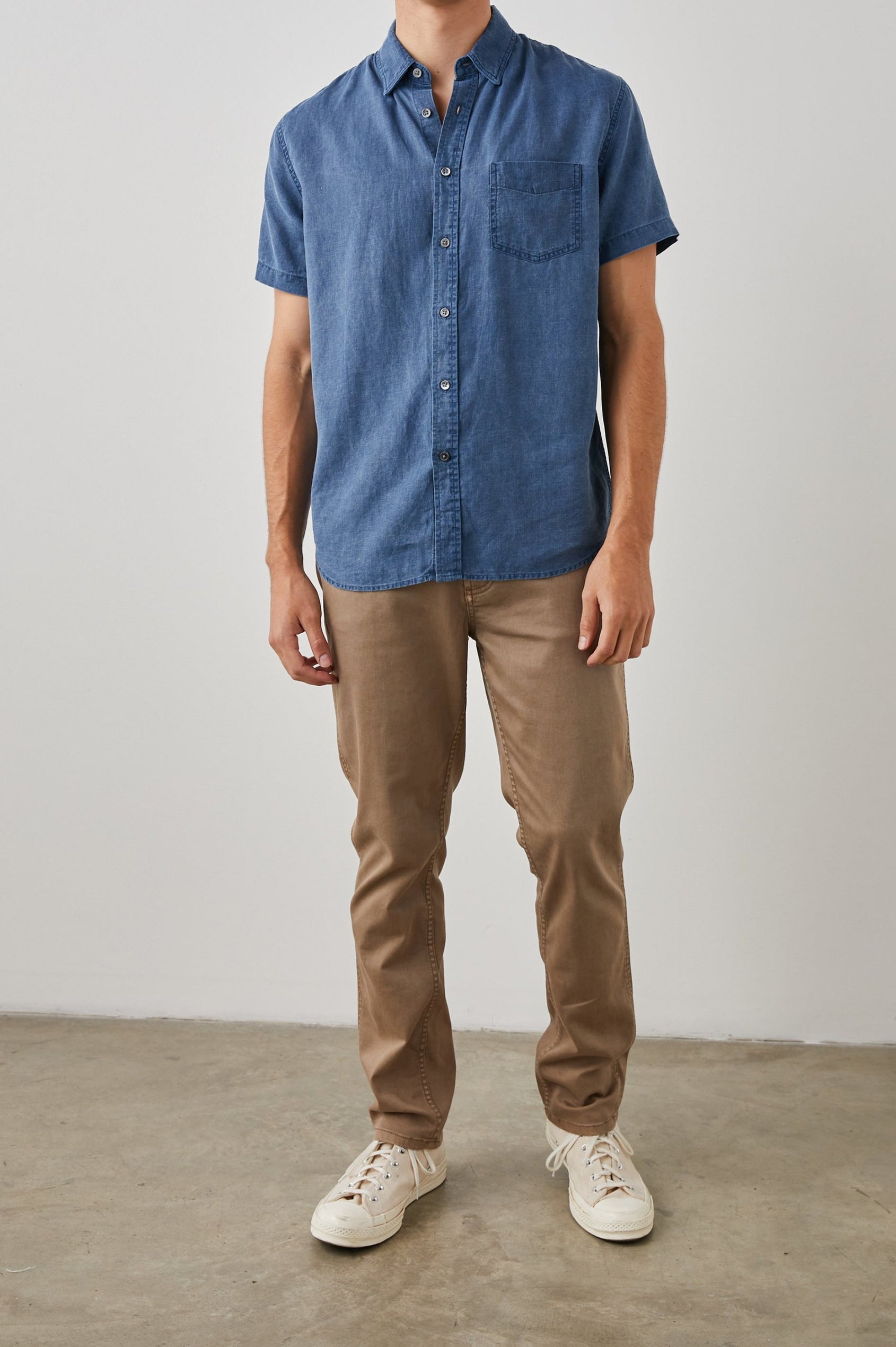 PAROS SHIRT LAPIS - FULL FRONT BODY