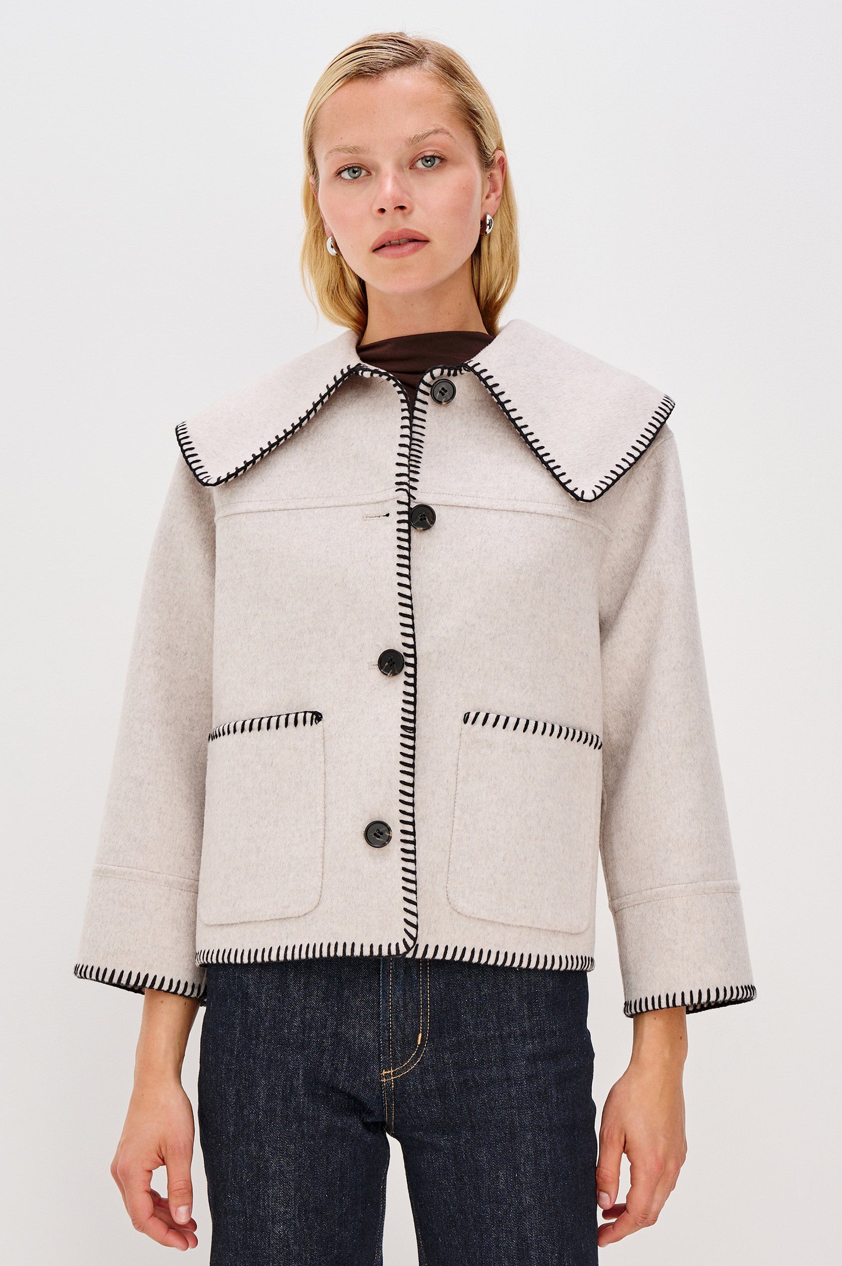 PATTY JACKET - OATMEAL