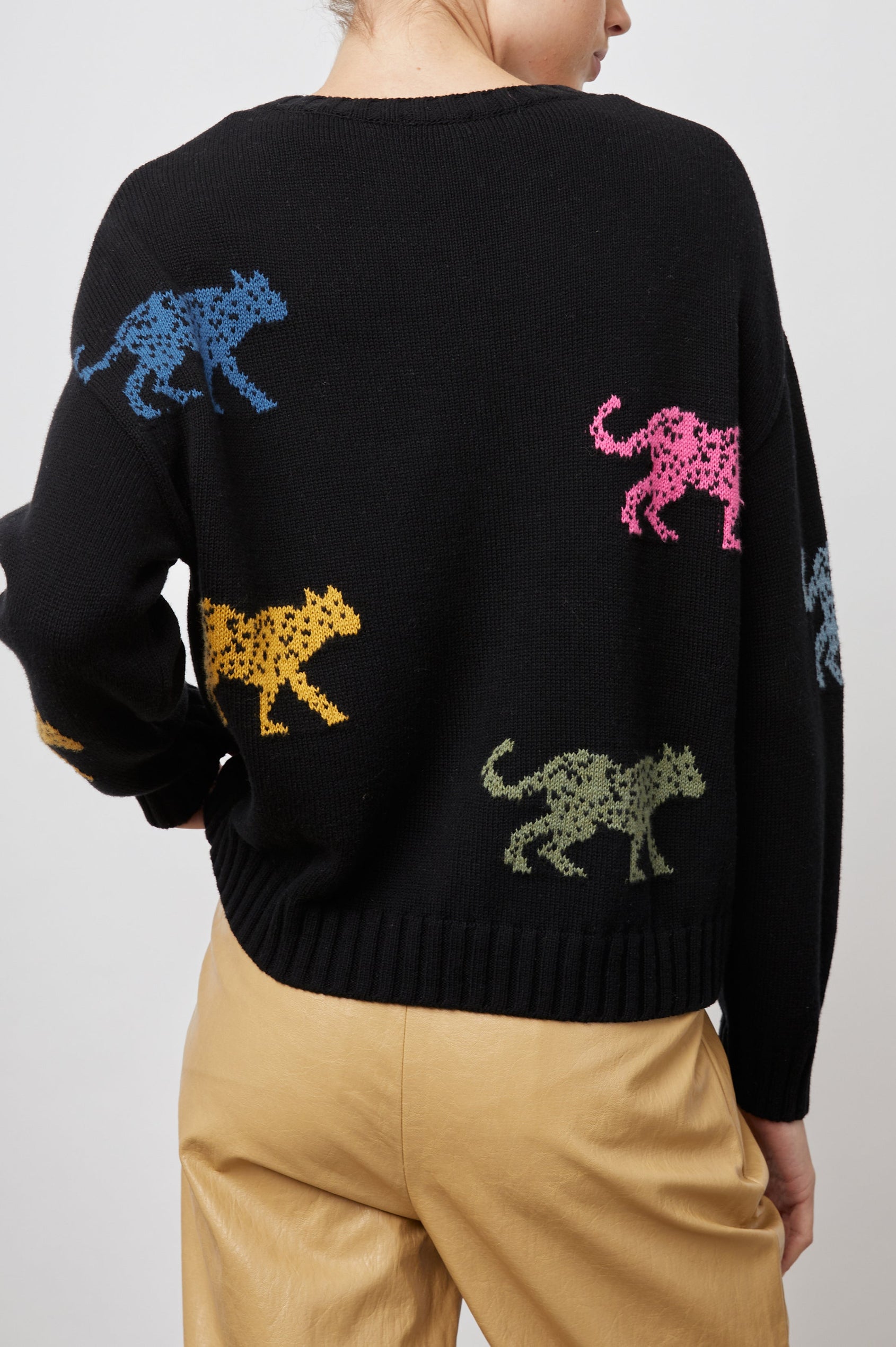 PERCI SWEATER - JAGGED TIGER - BACK BODY