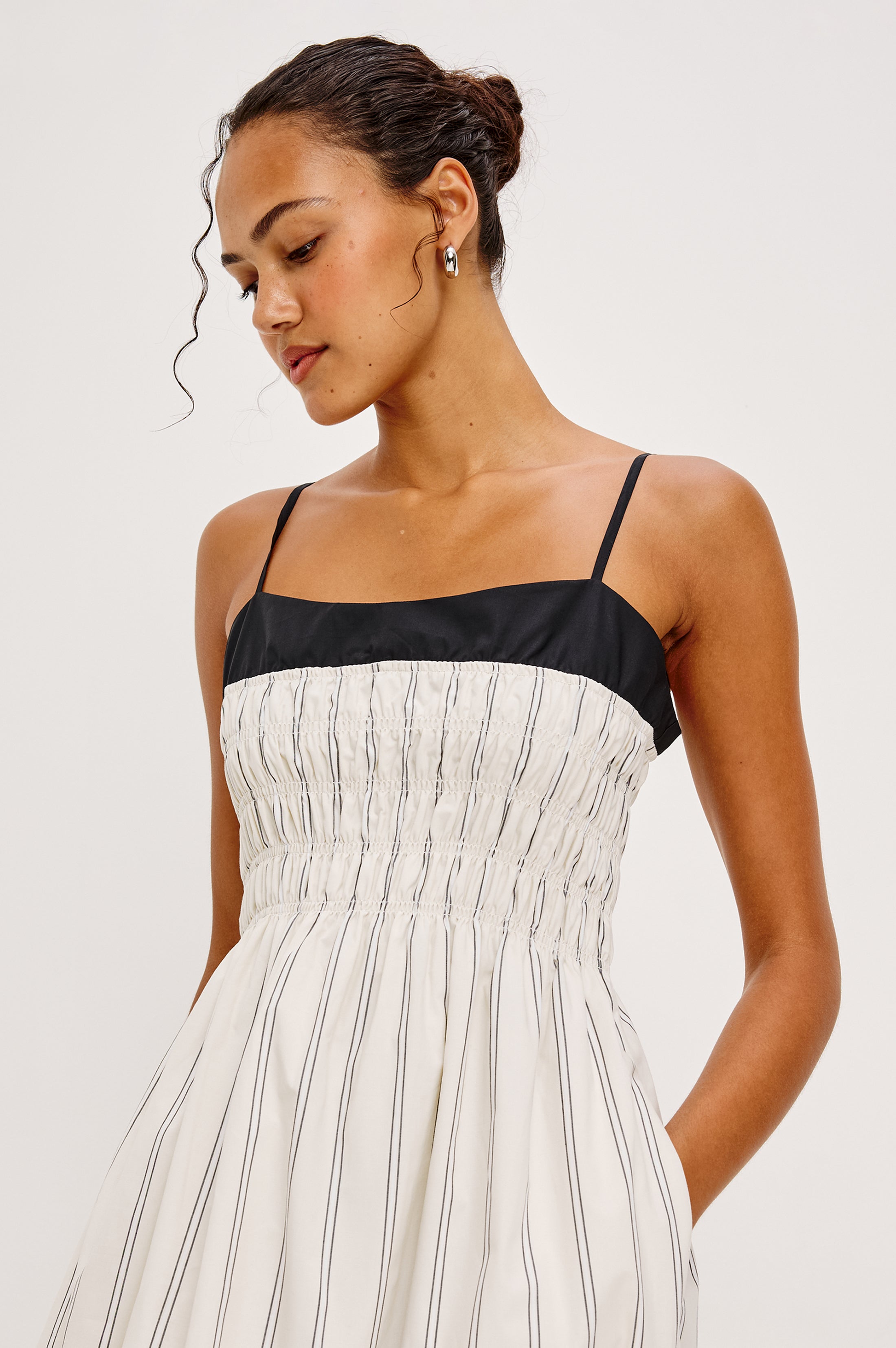 PRIMROSE DRESS - PALMA STRIPE – Rails UK