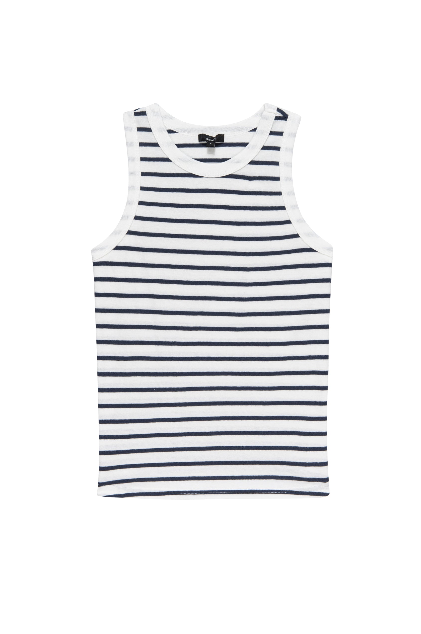 THE RACER TANK - SAILOR STRIPE NAVY