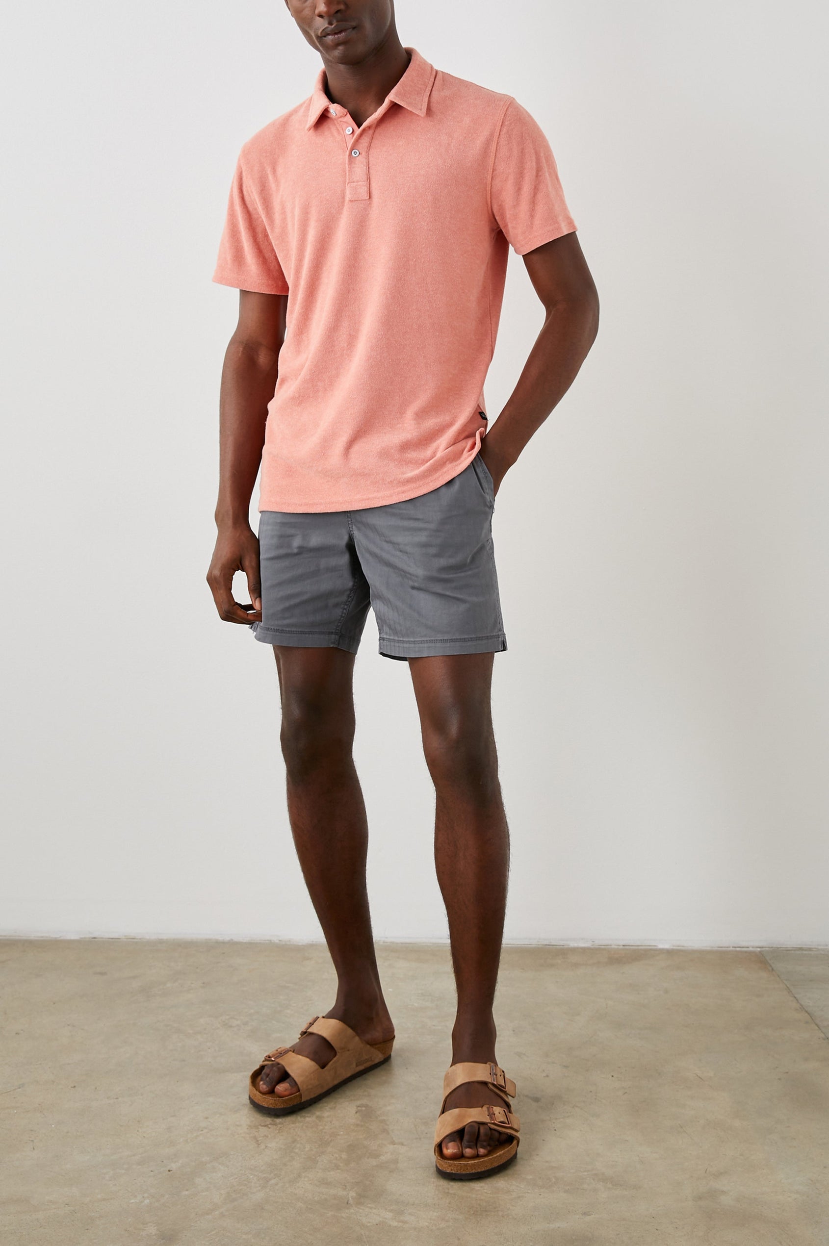 RHEN POLO SHIRT - DRAGON FRUIT - FULL BOSY