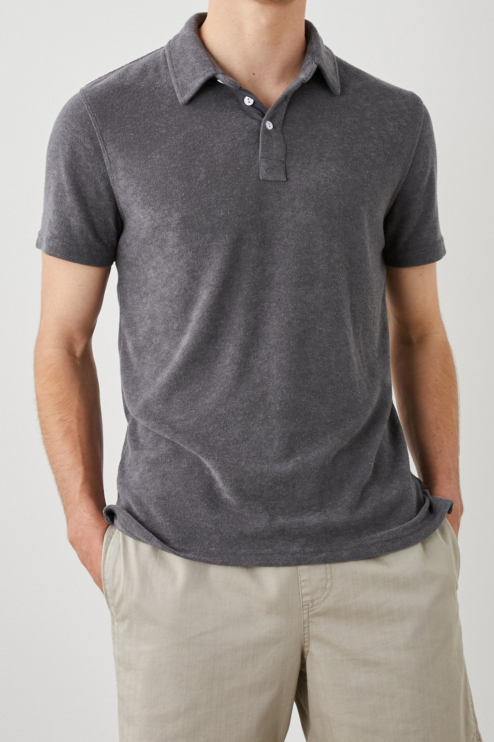 RHEN MACADAM POLO SHIRT - FRONT HALF BODY