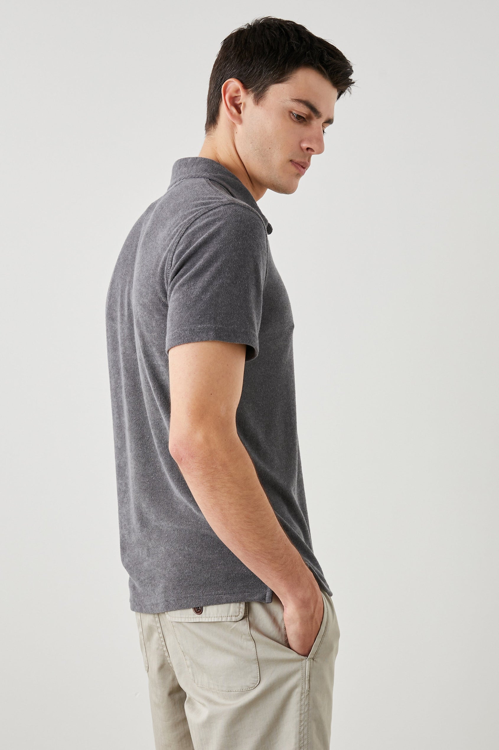 RHEN MACADAM POLO SHIRT - SIDE