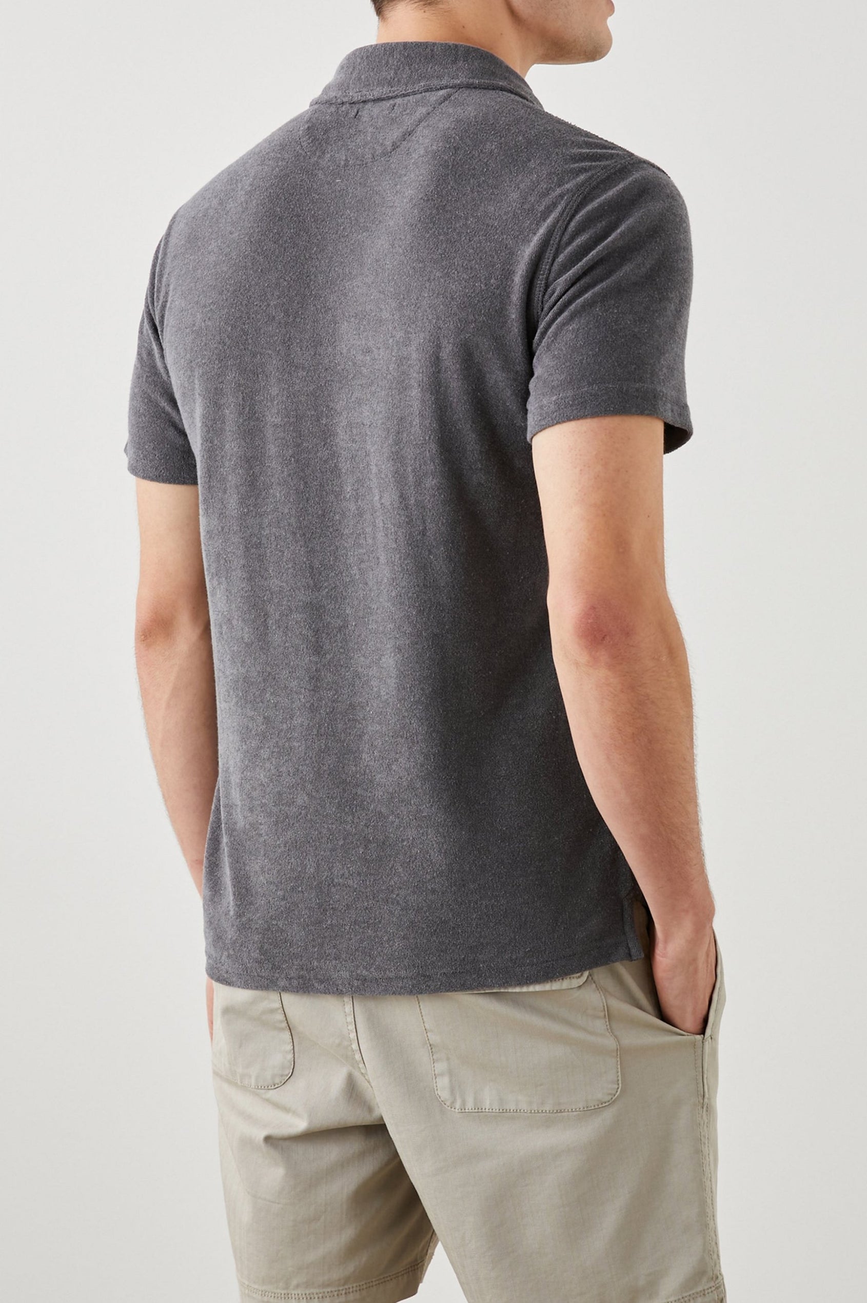 RHEN MACADAM POLO SHIRT - BACK DETAIL