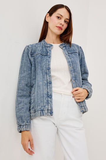 ROSELL JACKET - MEDIUM CLOUD WASH