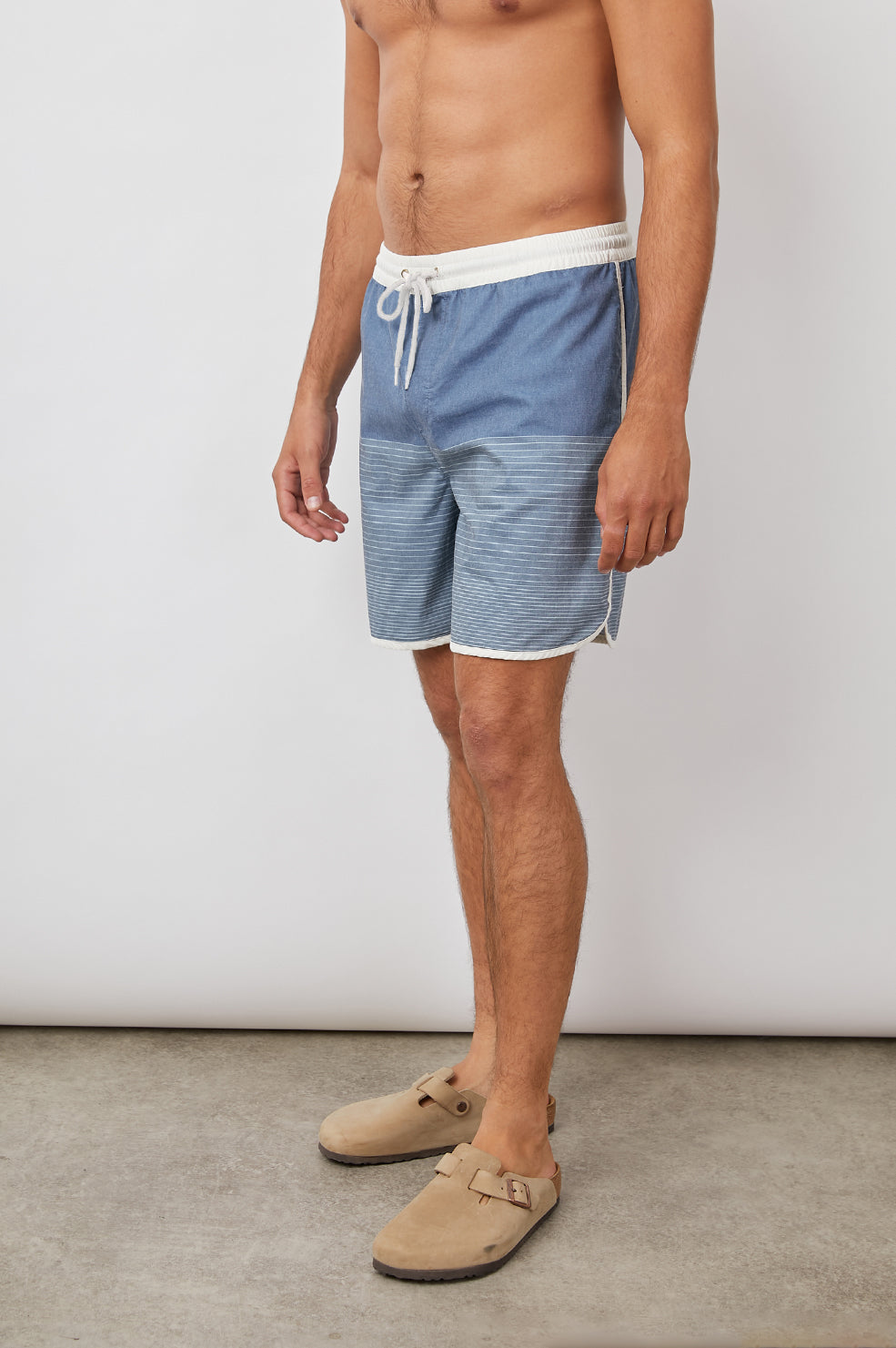 RUBIX BLUE HOMBRE SWIM-SIDE ANGLE