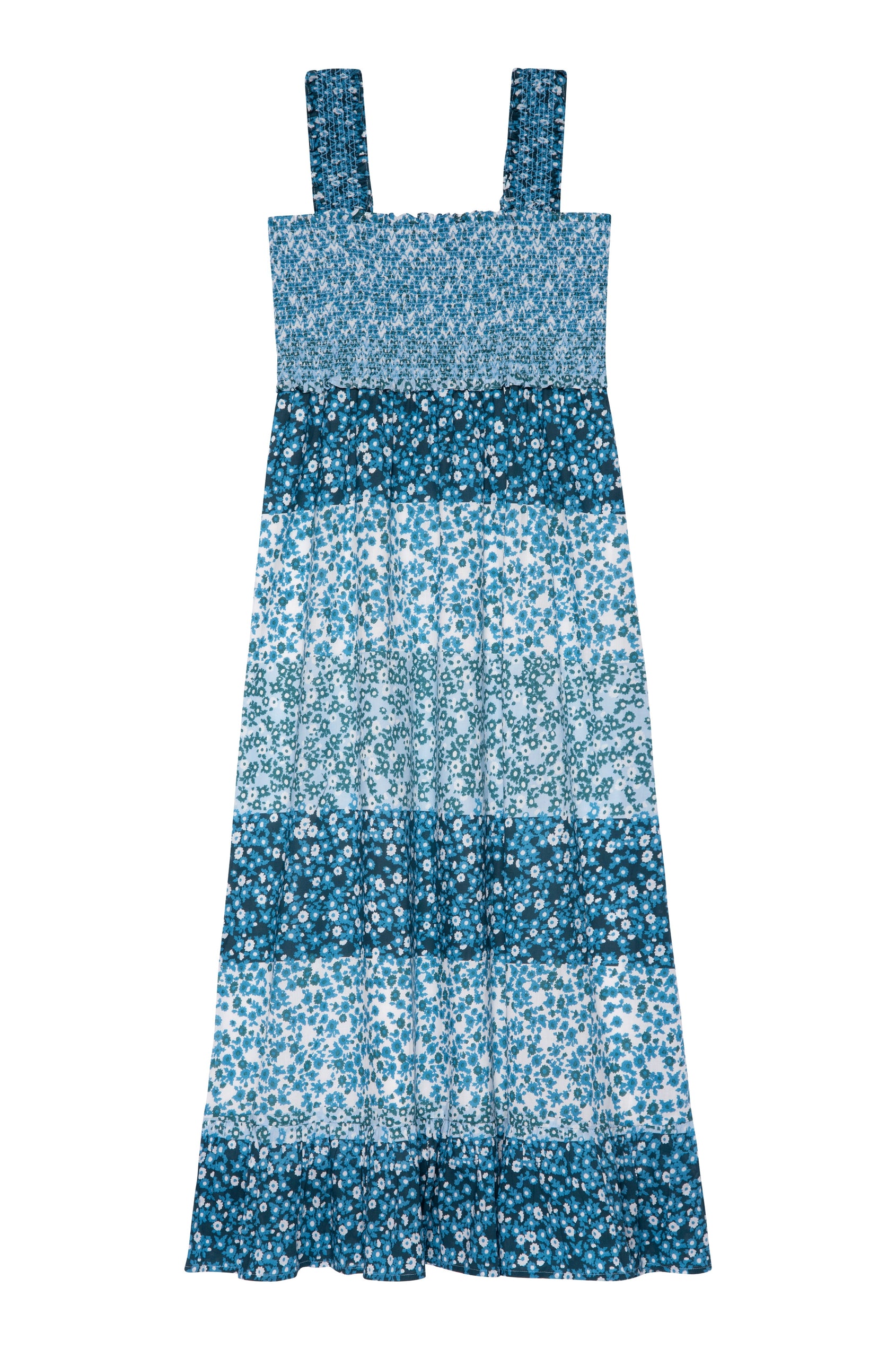 RUMI DRESS - STRIPED FLORAL