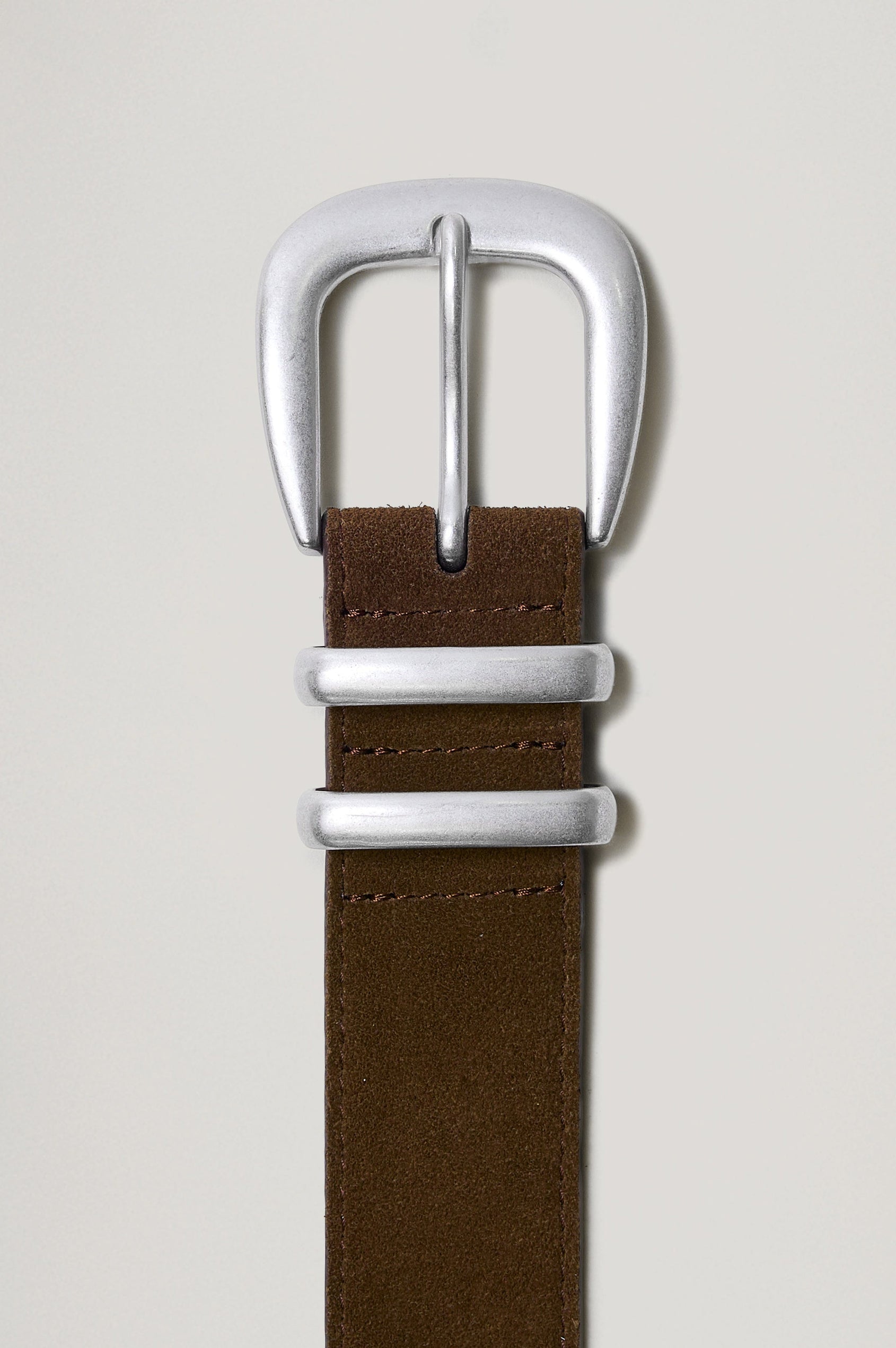 RYDER BELT - CHOCOLATE SUEDE