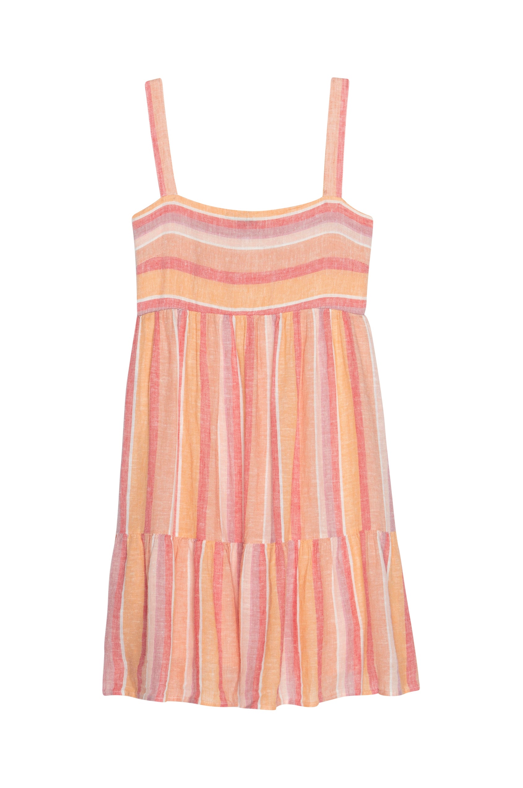 SADIE DRESS - AZALEA STRIPE