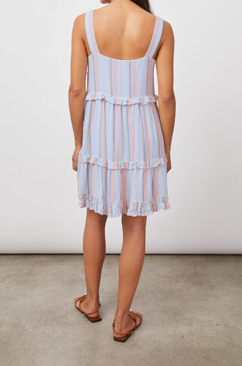 SANDY DRESS - BIARRITZ MULTI STRIPE