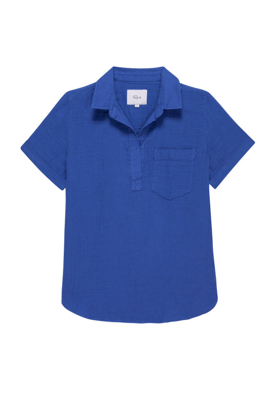 SAVANNAH SHIRT - COBALT