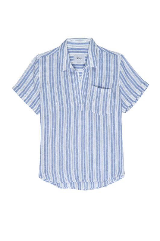 SAVANNAH SHIRT - NEW HAVEN STRIPE