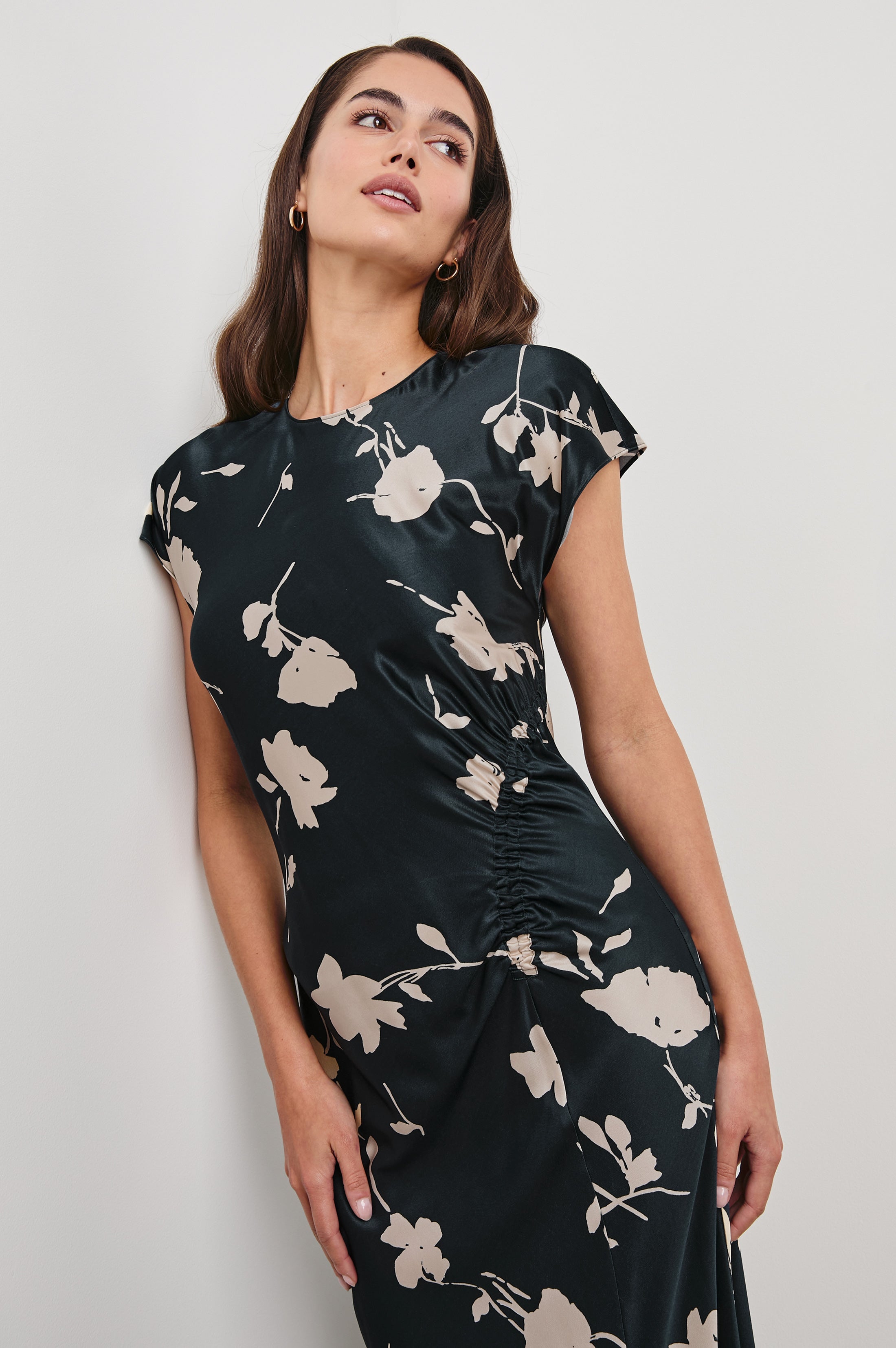 SERENITY DRESS - MIDNIGHT ROSES – Rails UK
