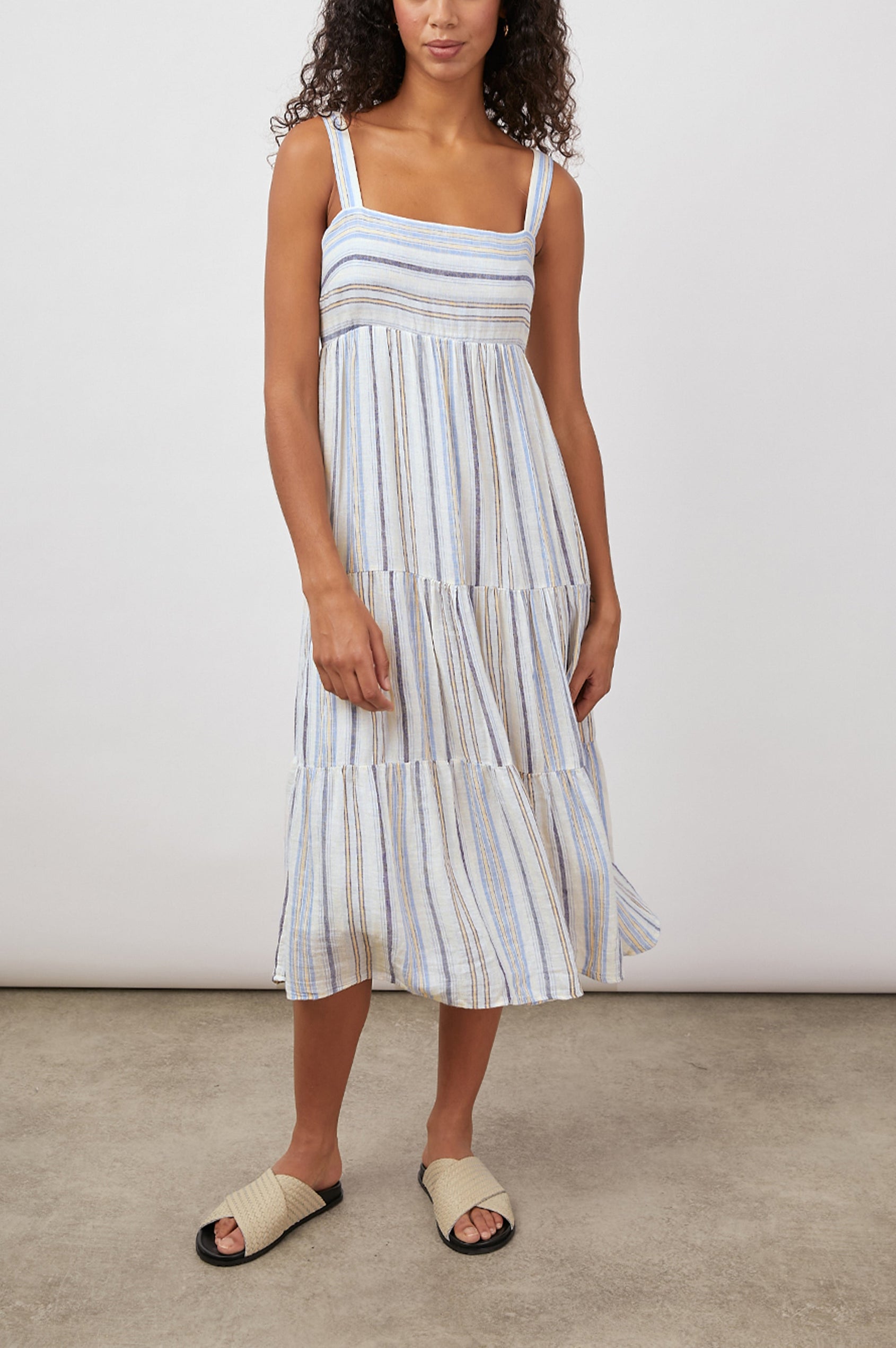 Shailene Dress - Montauk Stripe – Rails Uk