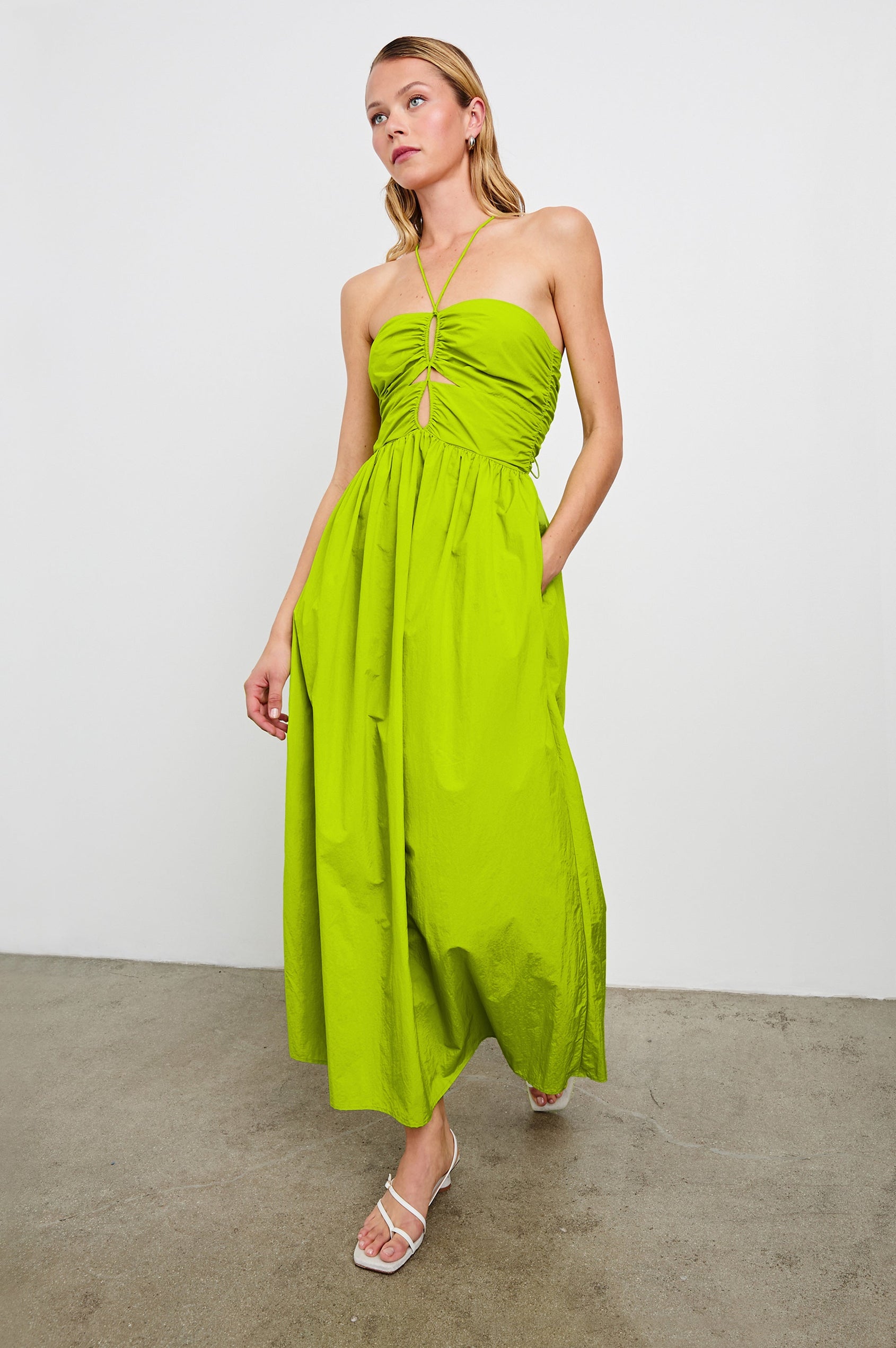 SILVIA DRESS - BANANA LEAF Rails UK SILVIA DRESS - BANANA LEAF Rails UK