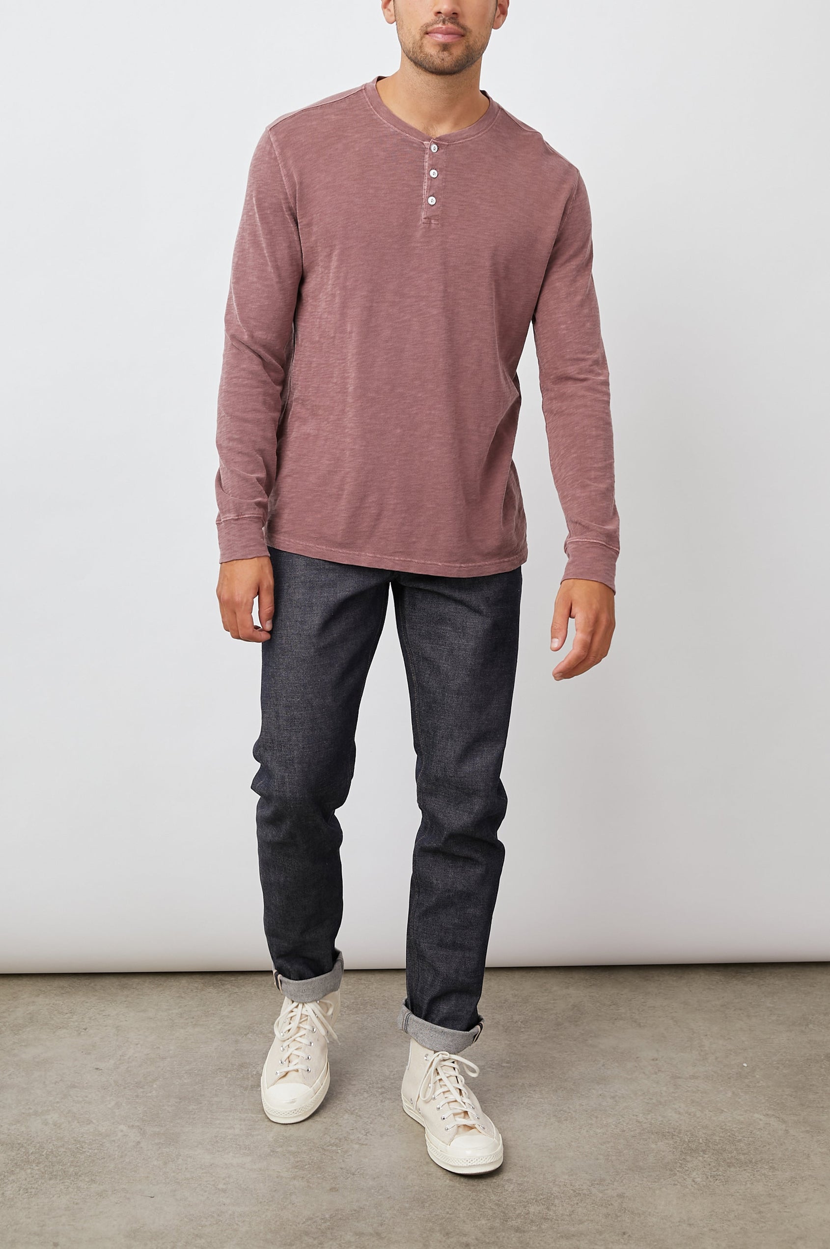 SKHI HENLEY - BRICK - FULL BODY