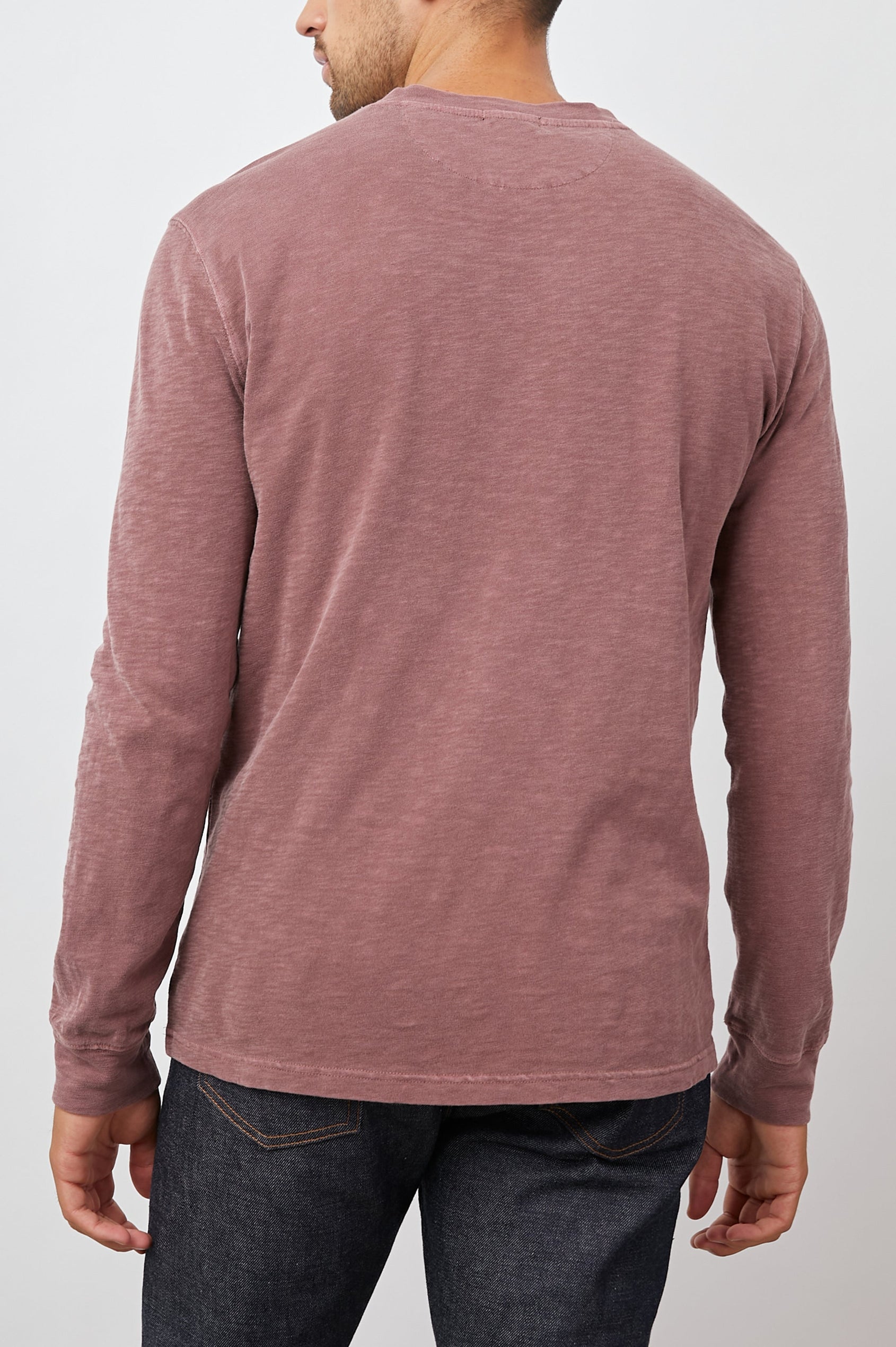 SKHI HENLEY - BRICK - BACK BODY