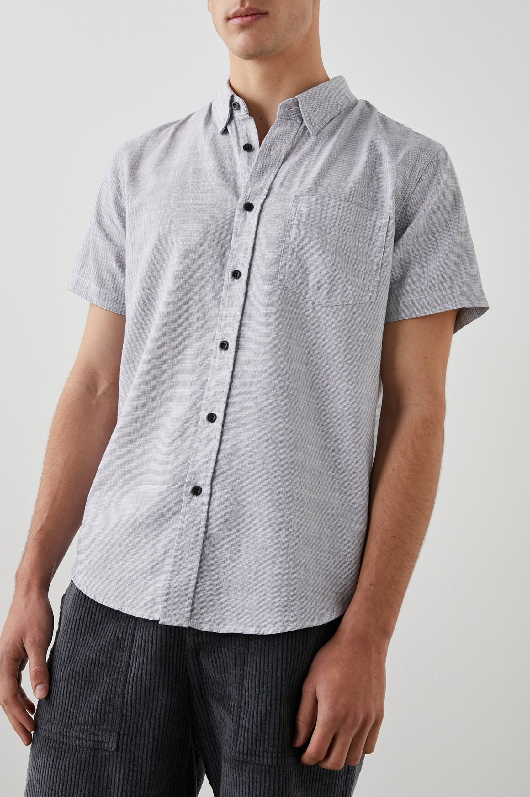 FAIRFAX IRON GATE SHIRT - FRONT HALF BODY