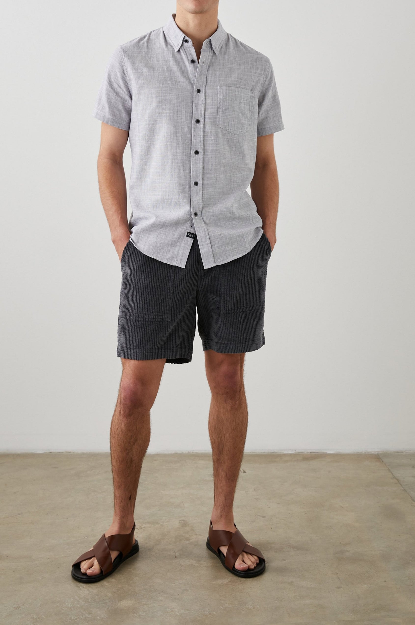 FAIRFAX IRON GATE SHIRT - FRONT FULL BODY