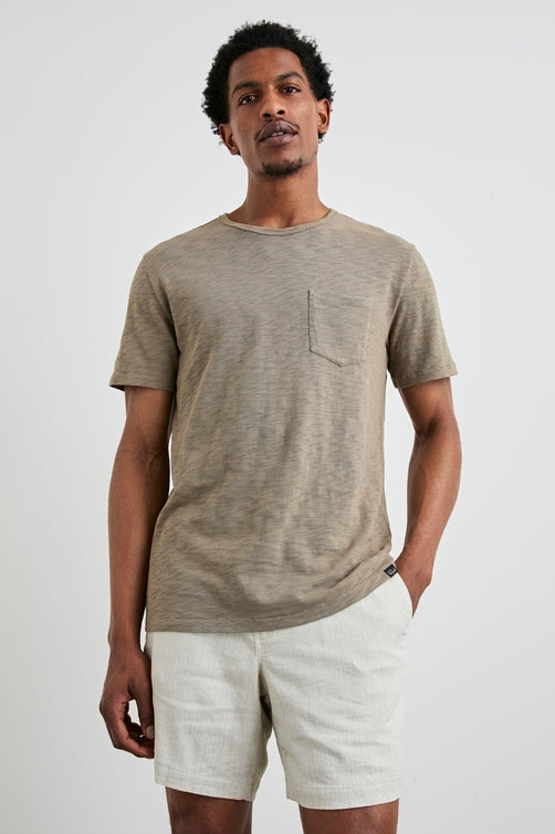 SKIPPER T-SHIRT - BARLEY - FRONT