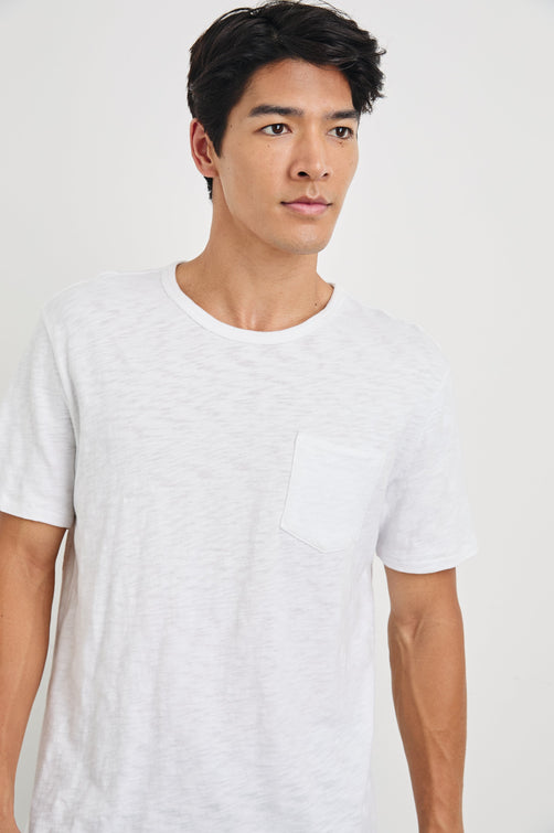 SKIPPER HEATHER GREY T-SHIRT - BACK