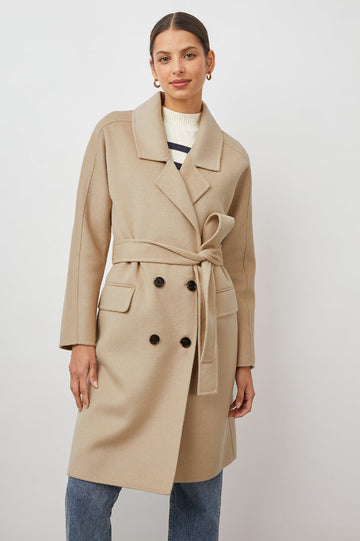 SLOAN SAND COAT-FRONT