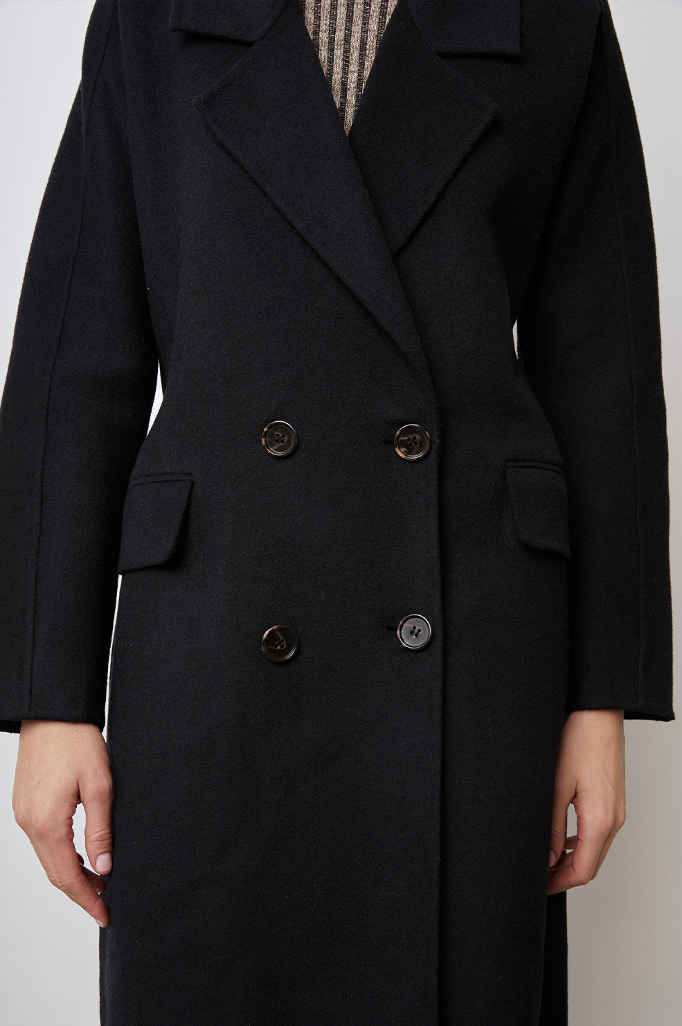 SLOAN BLACK COAT-DETAIL