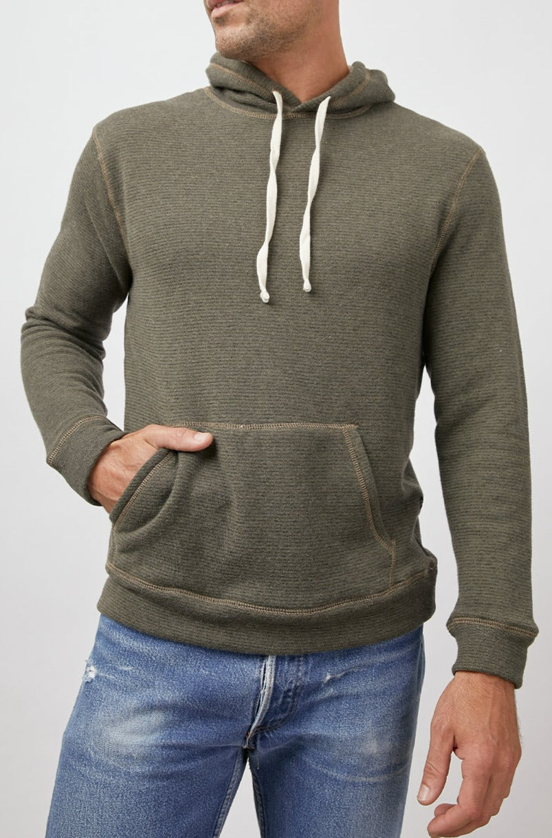 Smith Forest Navy Stripe Sweatshirt - front