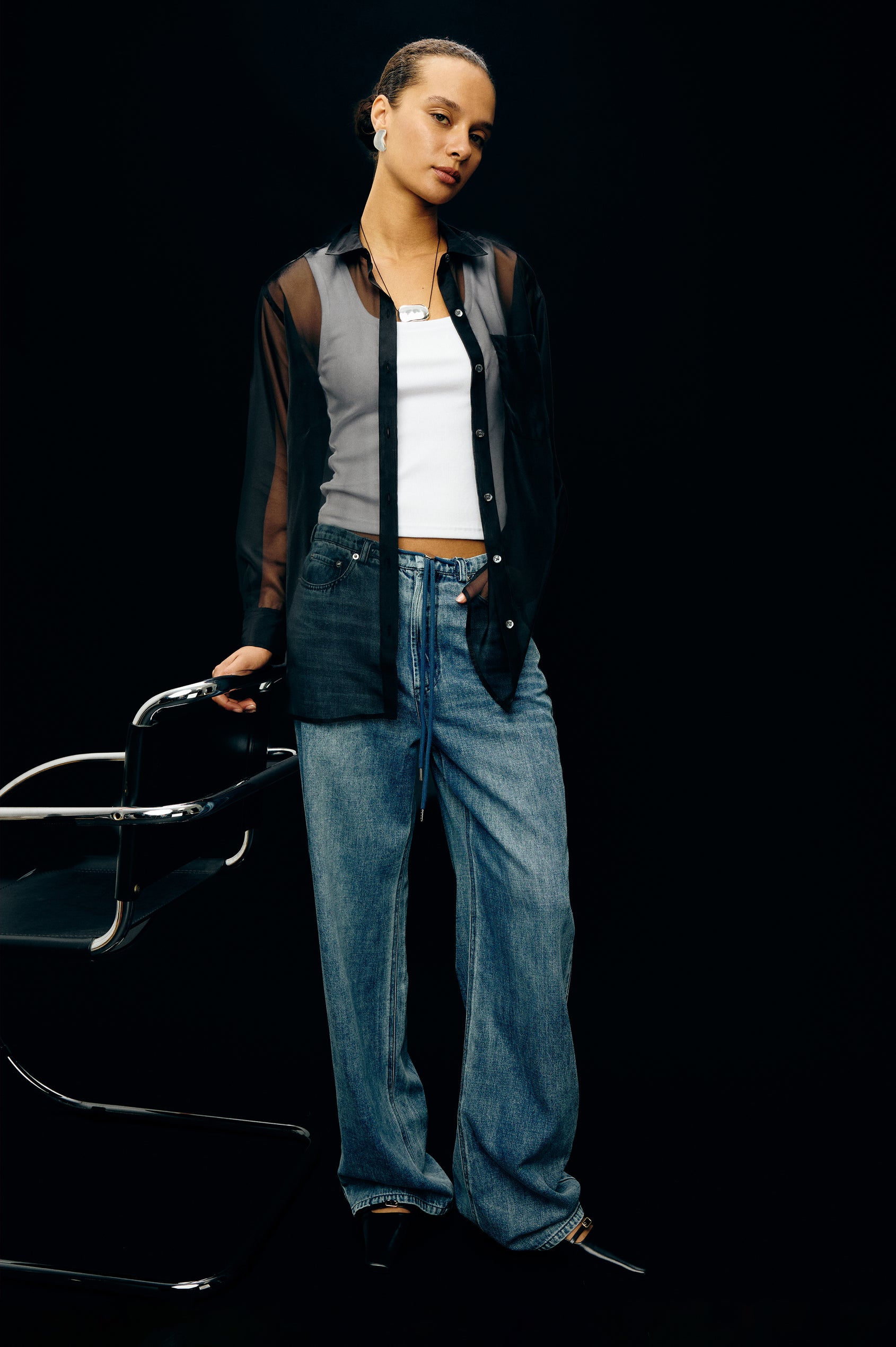 SOFIYA SHIRT - BLACK