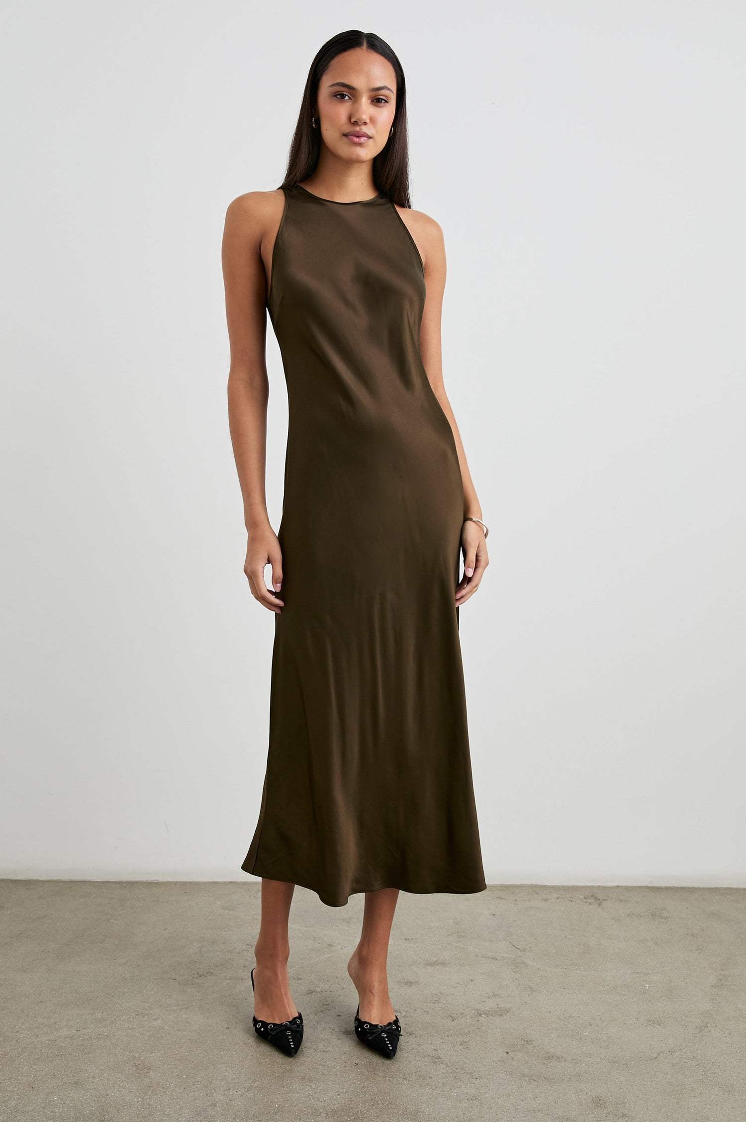 rails silk dress Rails Solene Satin Slipdress in Black at Nordstrom, Size X-Small