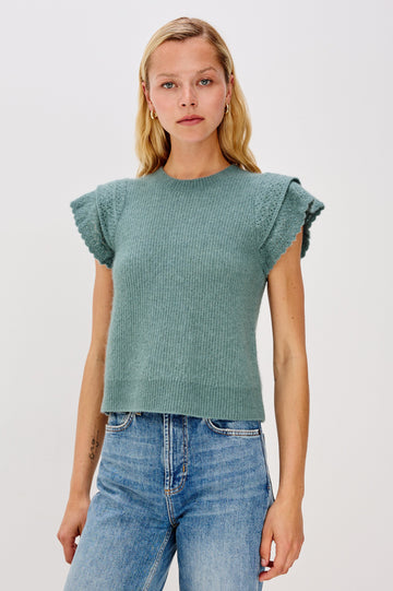 STASIA TOP - TEAL