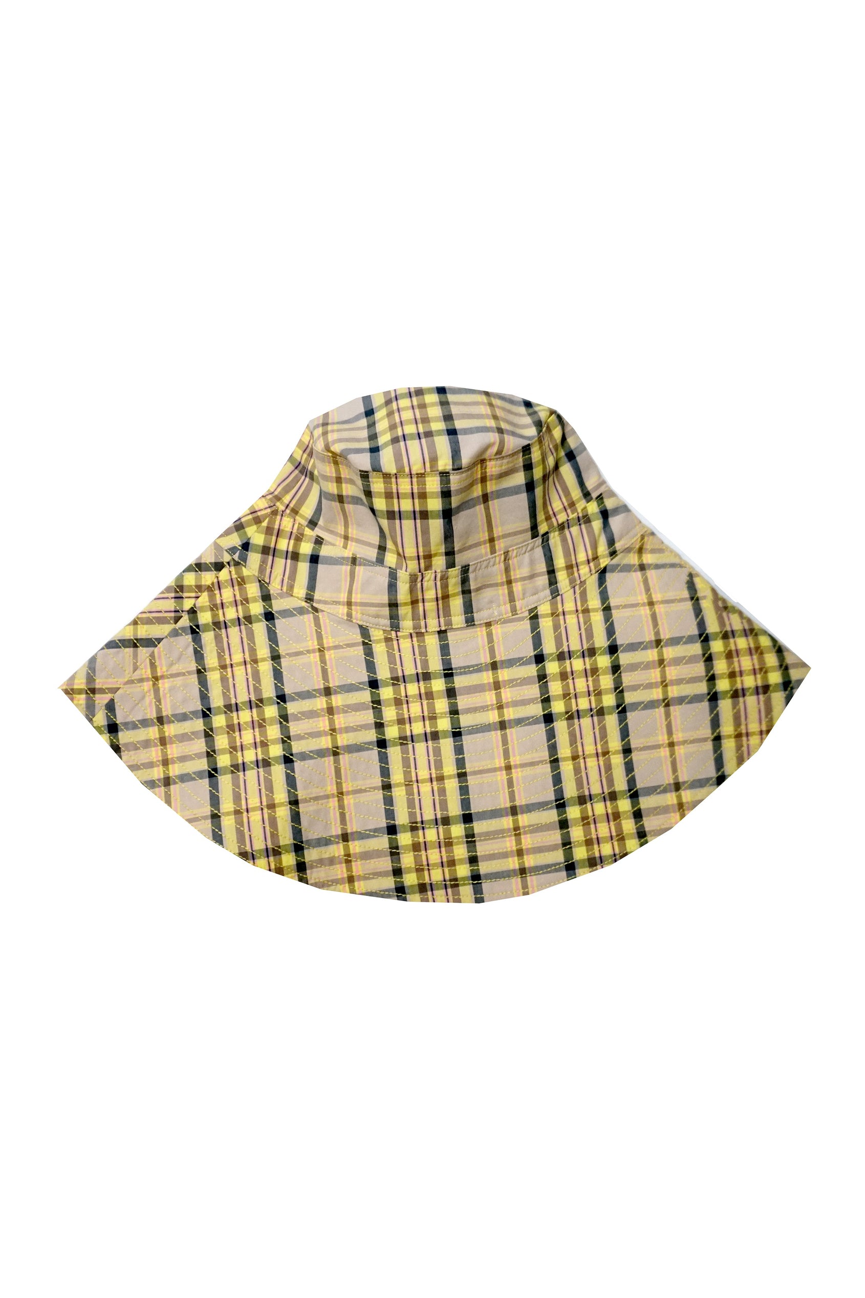 SUN HAT - SUNFLOWER PLAID