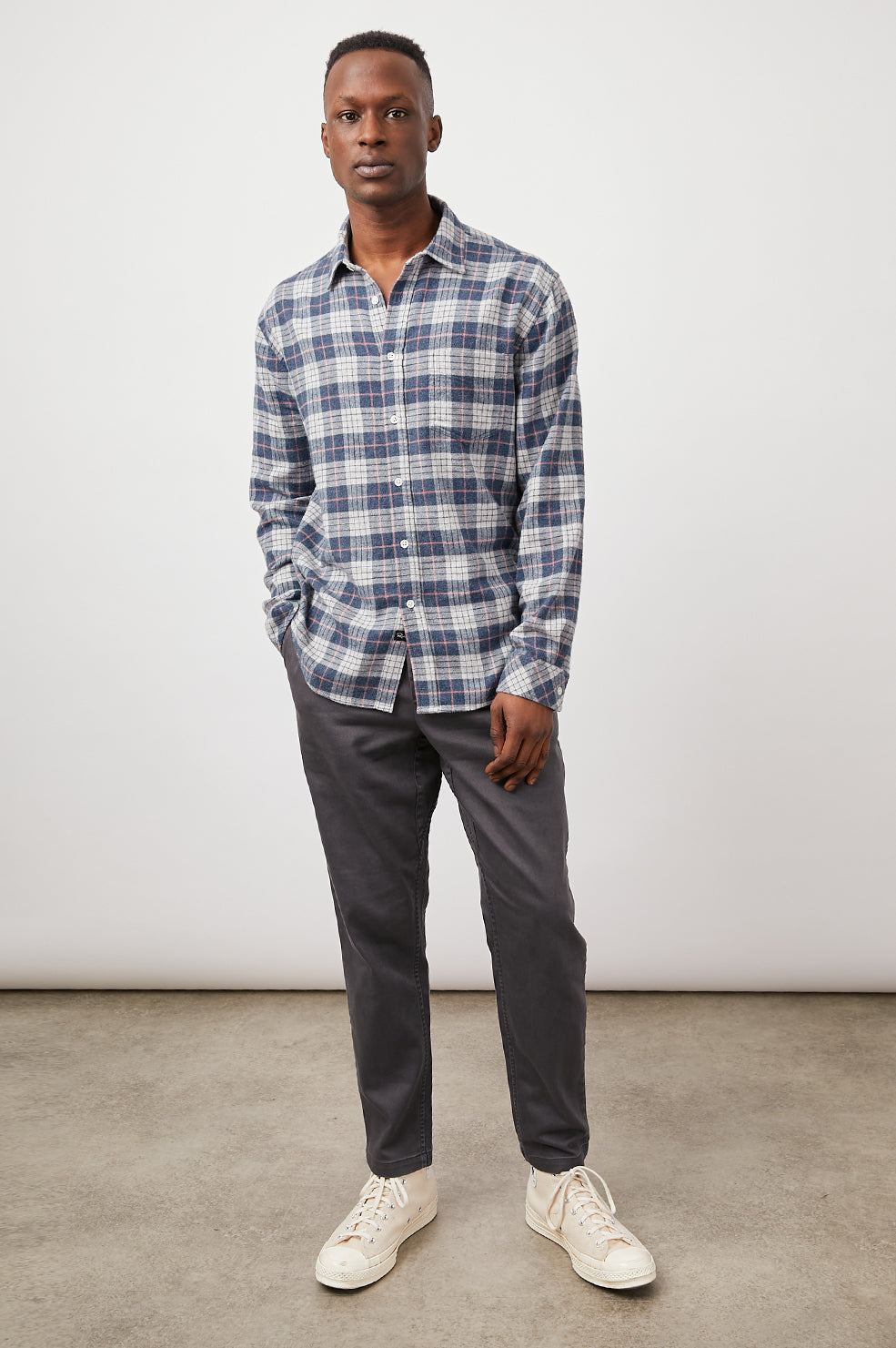 SUSSEX SHIRT - CIRRUS JUNO MELANGE