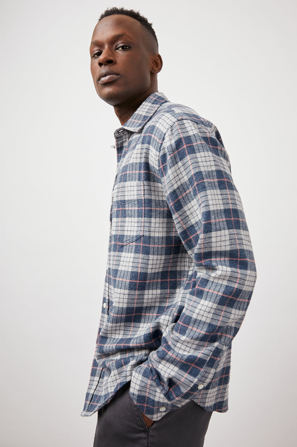 SUSSEX SHIRT - CIRRUS JUNO MELANGE