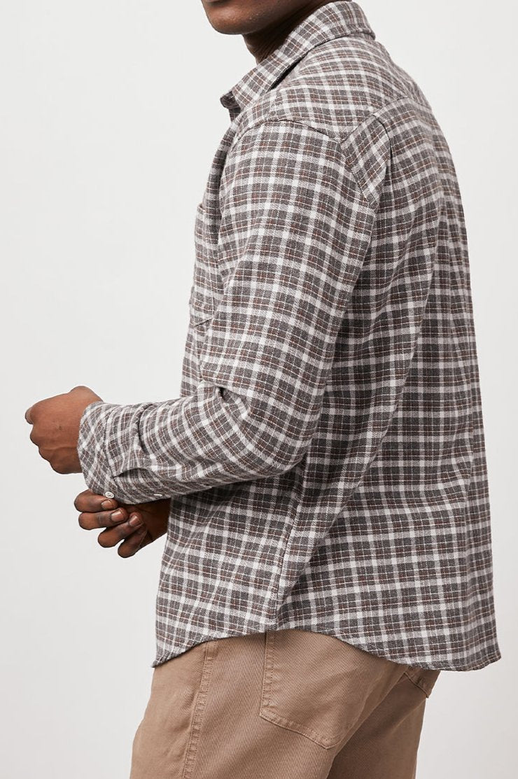 SUSSEX SHIRT - COFFEE SHOP MELANGE